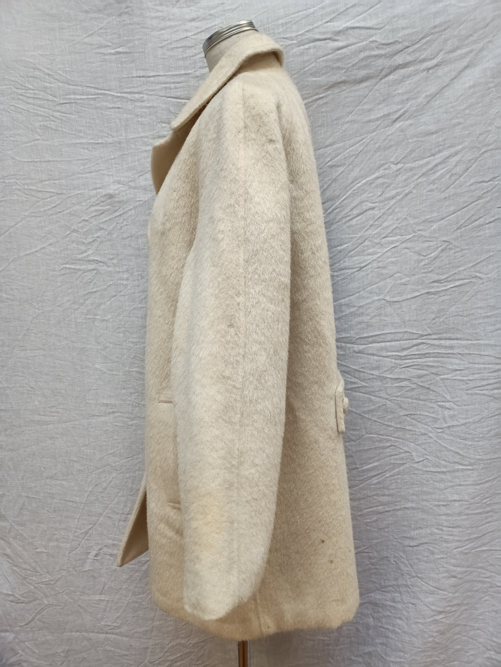 Vintage Wool and Mohair Coat