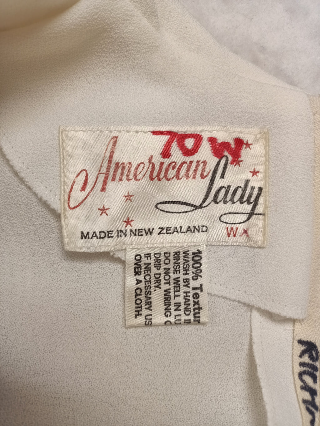 Vintage American Lady Maxi Dress
