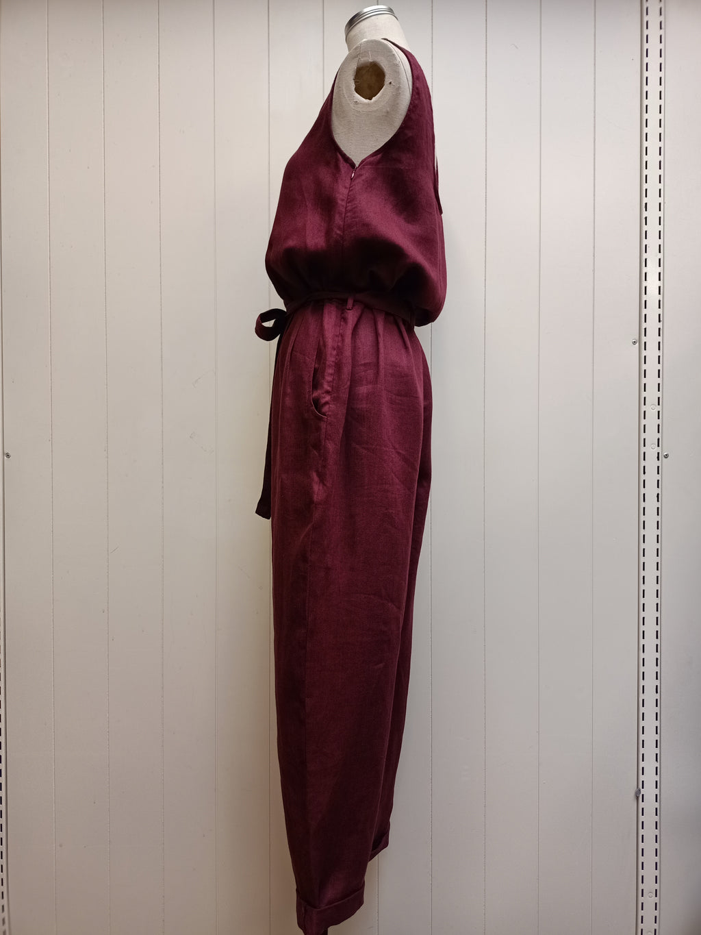 Elk Burgundy Jumpsuit