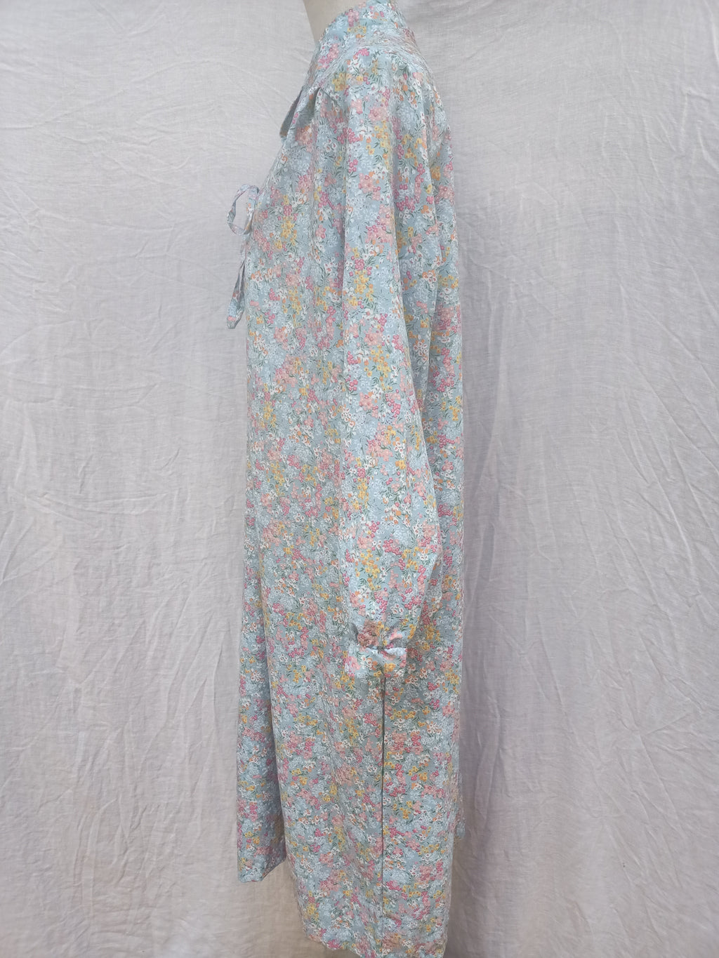 Vintage Floral A-Line Dress