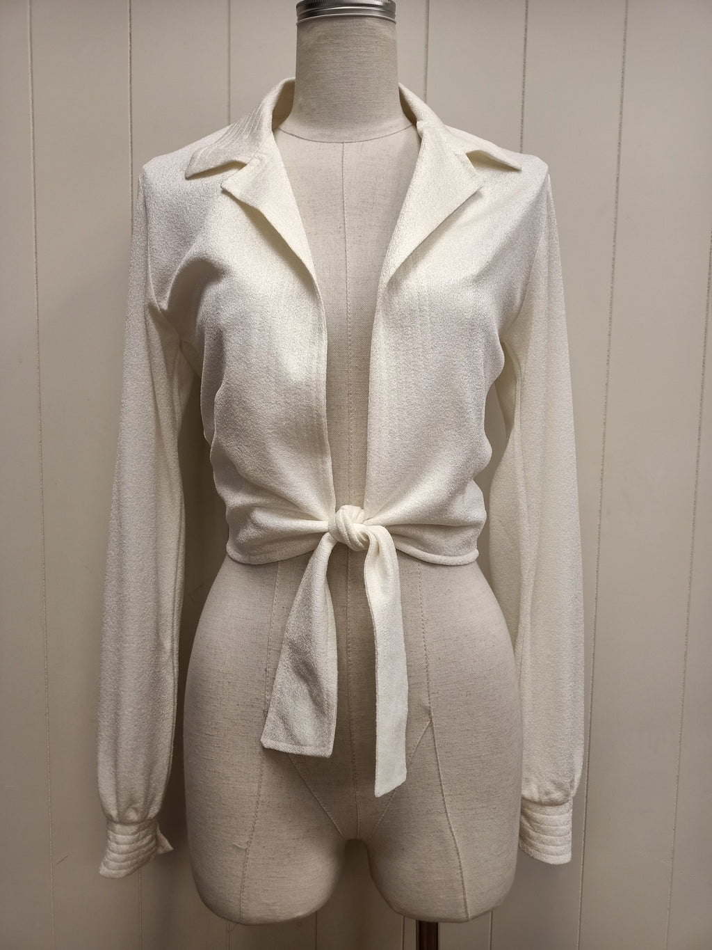 Vintage Tie Up Cardigan