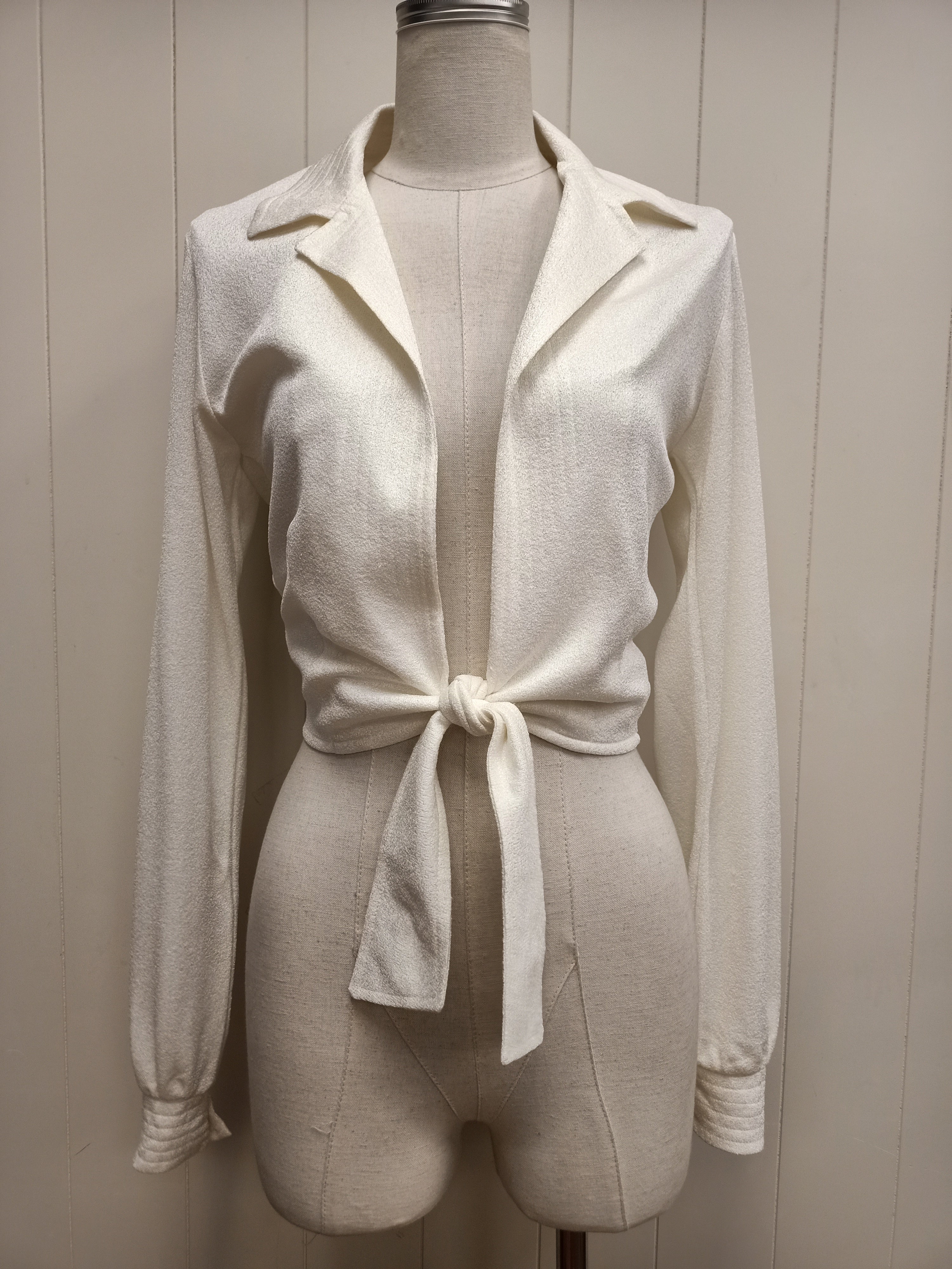 Vintage Tie Up Cardigan