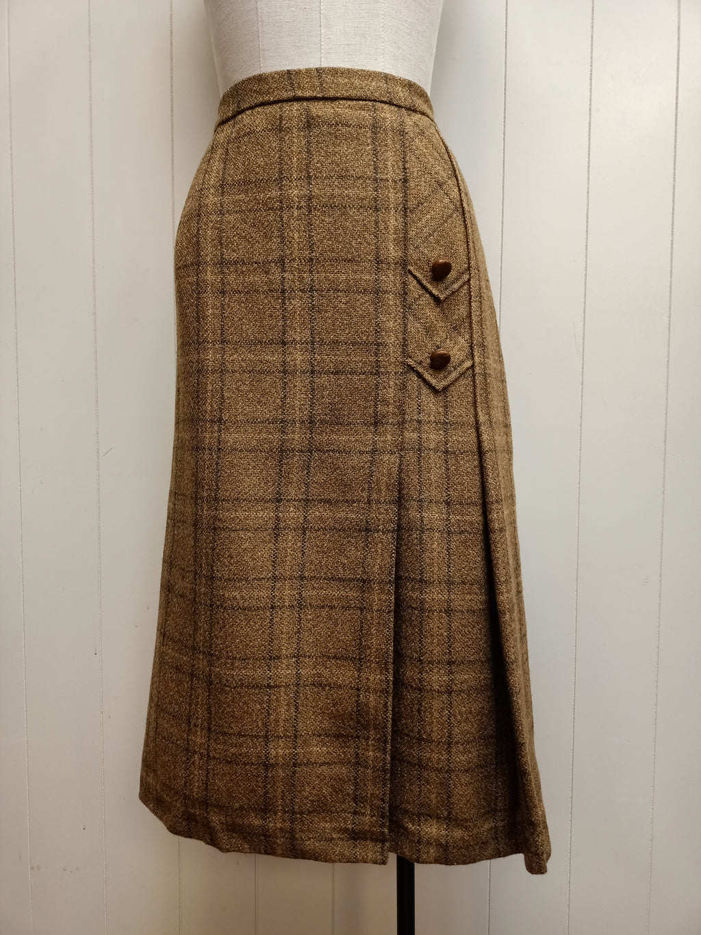 Vintage Stylemaster Scotland Wool Skirt