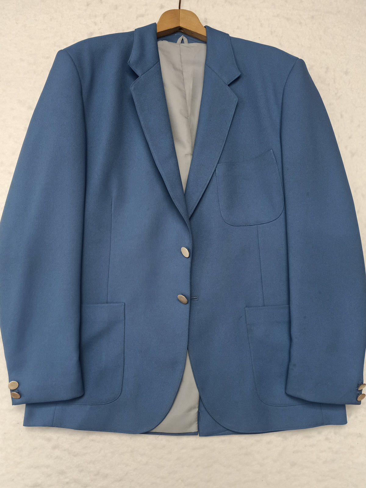 Vintage Mens Benson Blenkarn Blue Blazer