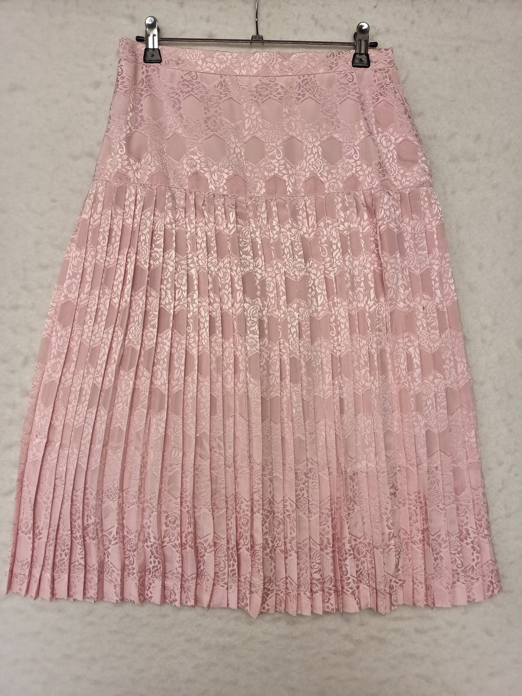 Vintage Pink Jacquard Satin Co-Ord Set