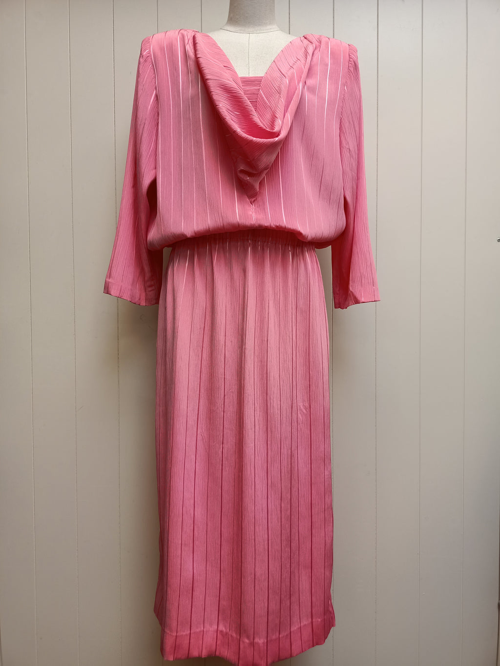 Vintage Cowl Neck Dress