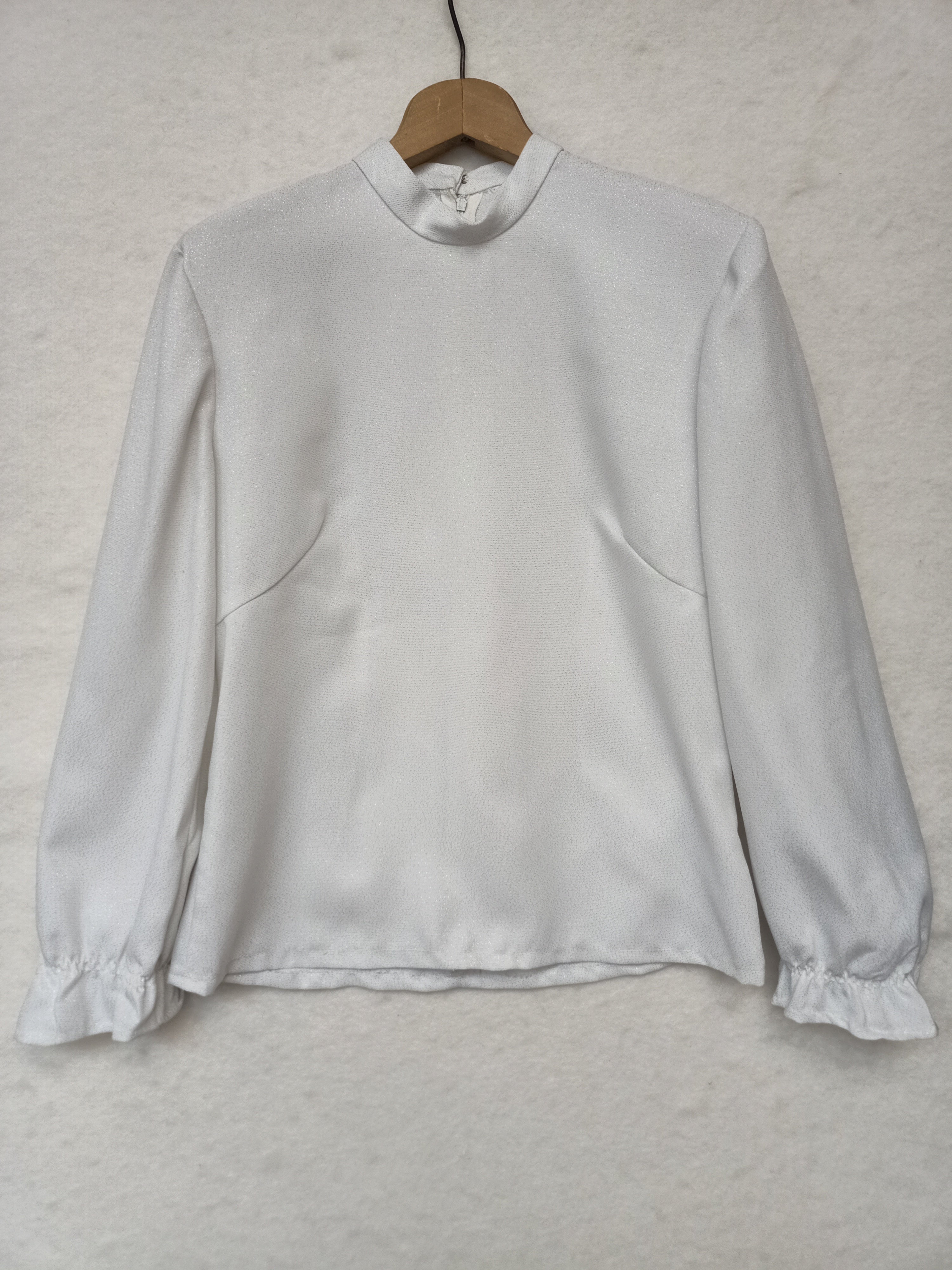 Vintage White and Silver Shirt