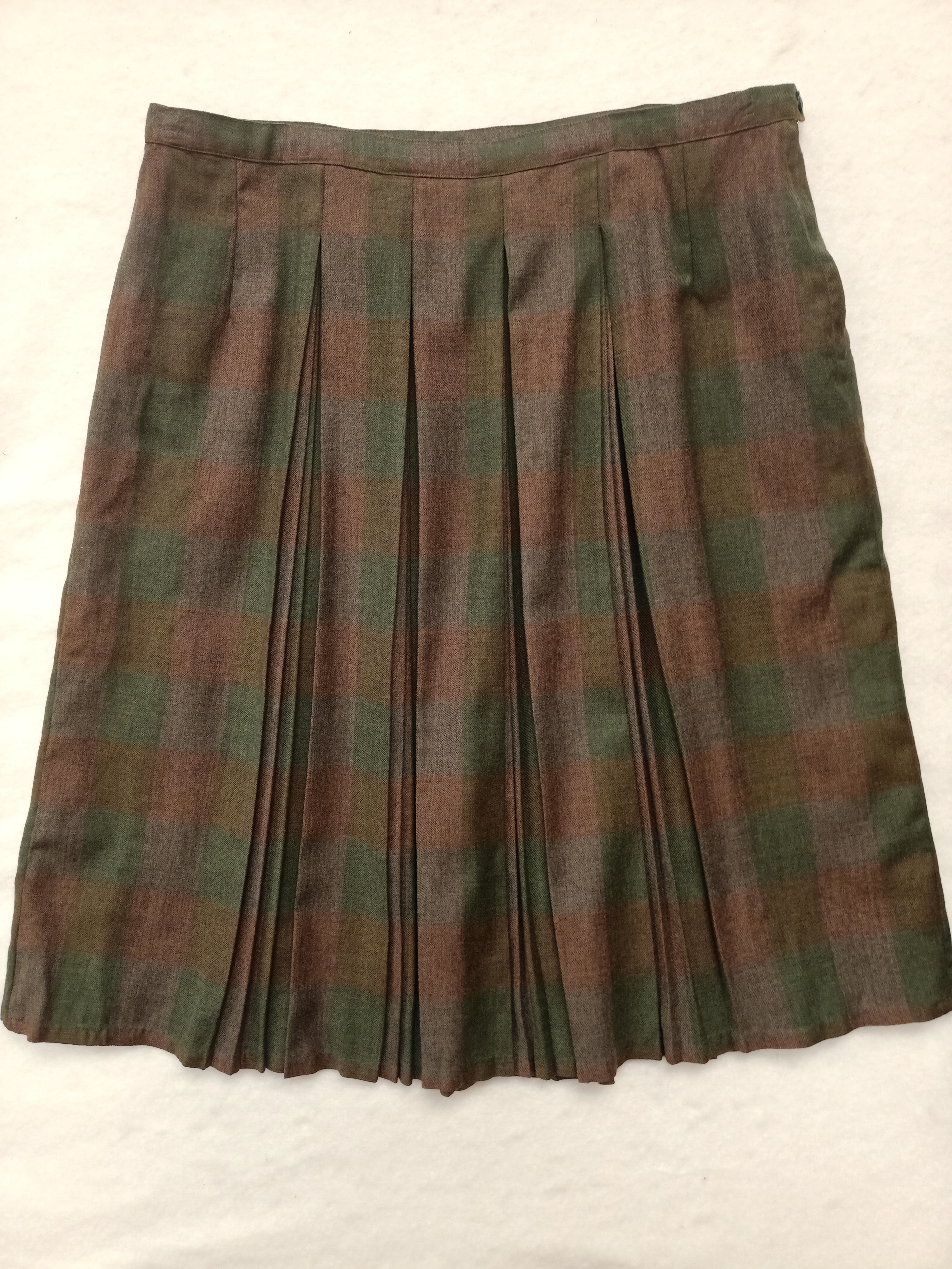 Vintage Riva Fashions Checkered Skirt