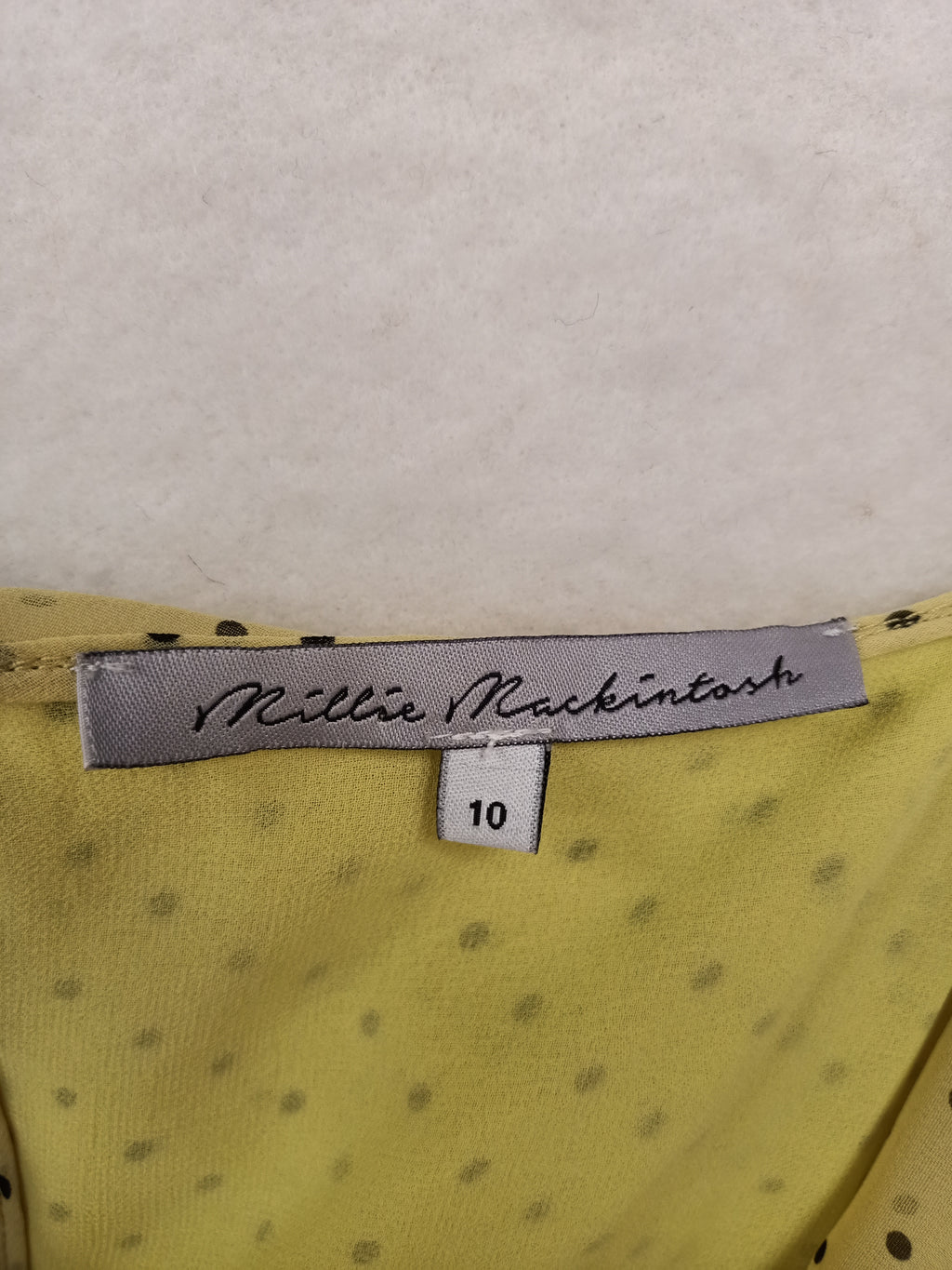 Millie Mackintosh Polka Dot Ruffle Dress