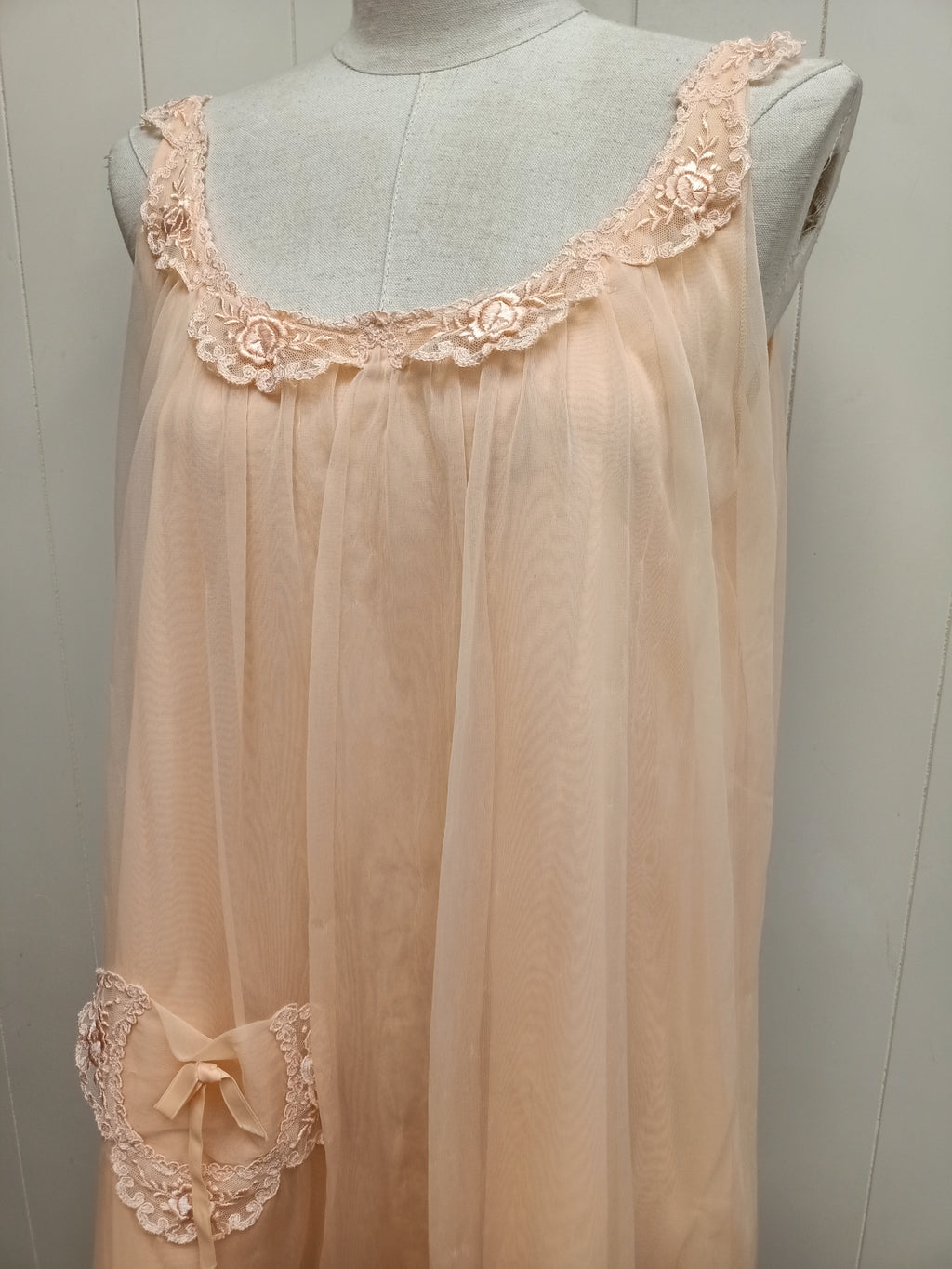 Vintage Starway Peach Nightie