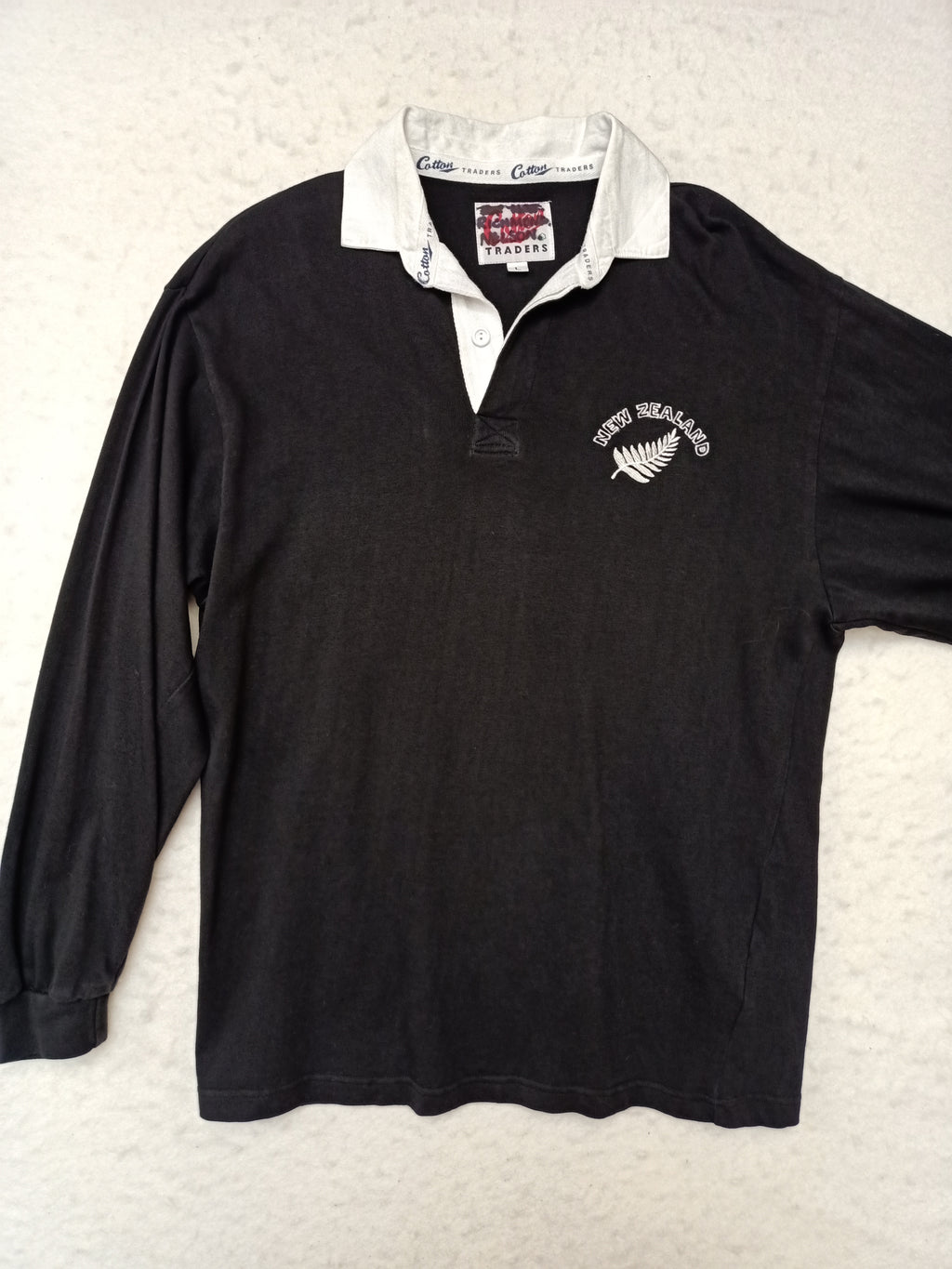 Mens Cotton Traders New Zealand Rugby Jersey