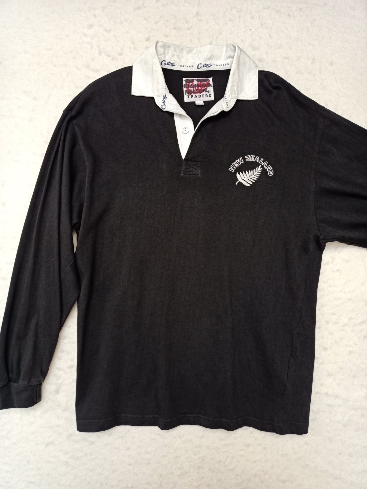 Mens Cotton Traders New Zealand Rugby Jersey