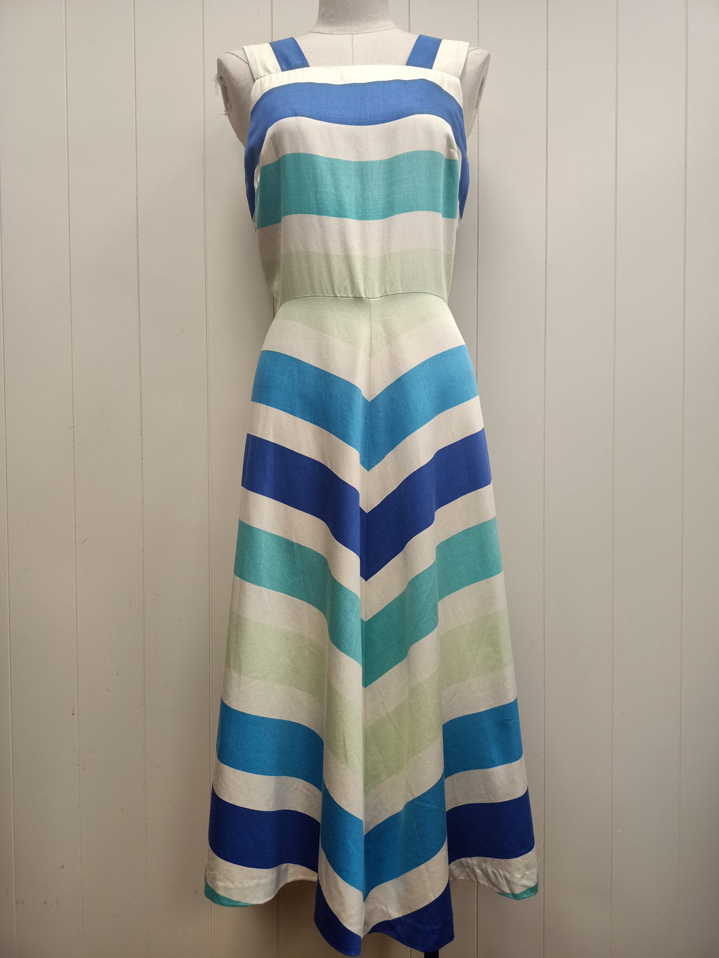 Vintage Horrockses Fashions Striped Dress