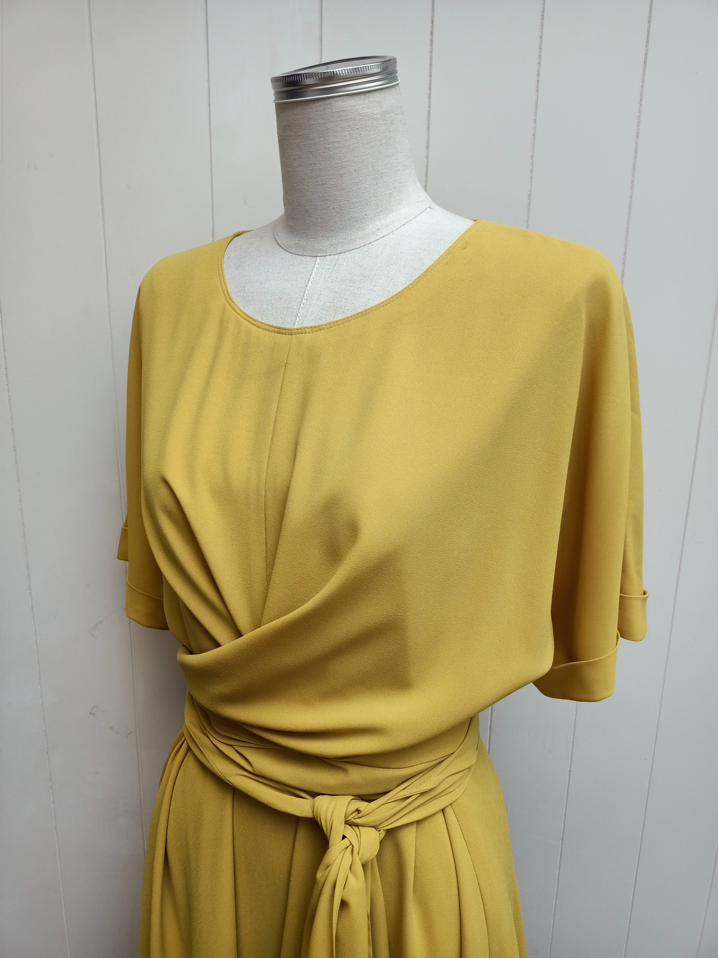 Hugo Boss Chartreuse Dress