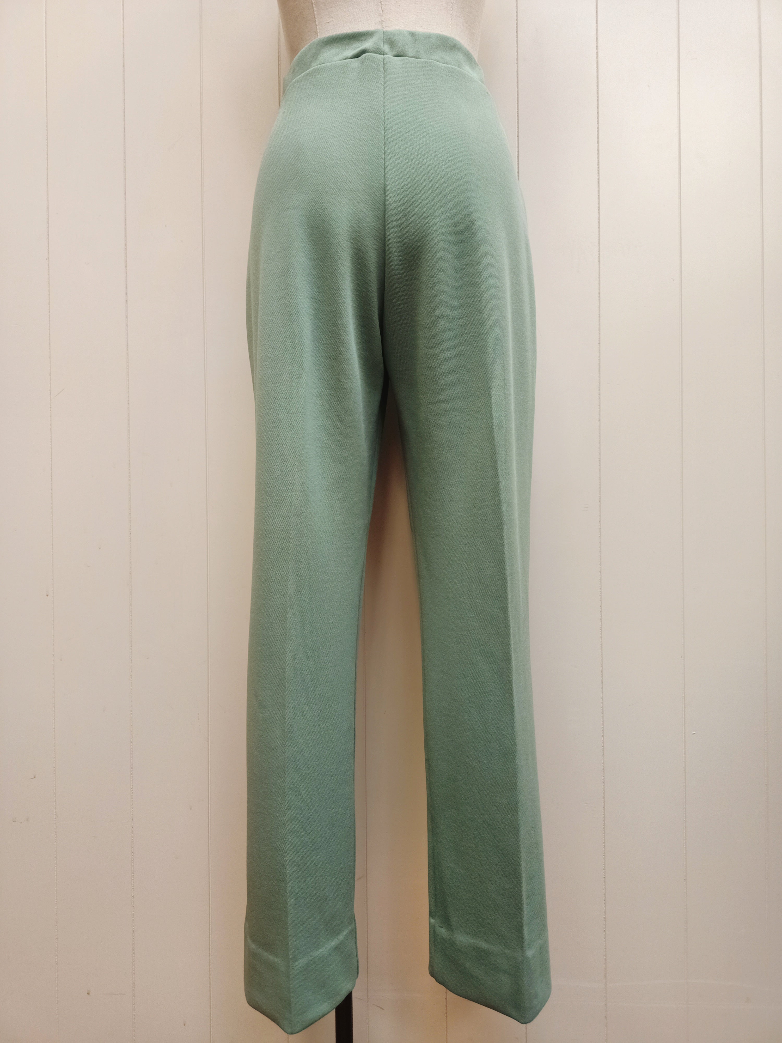 Vintage Green Stretch Pants