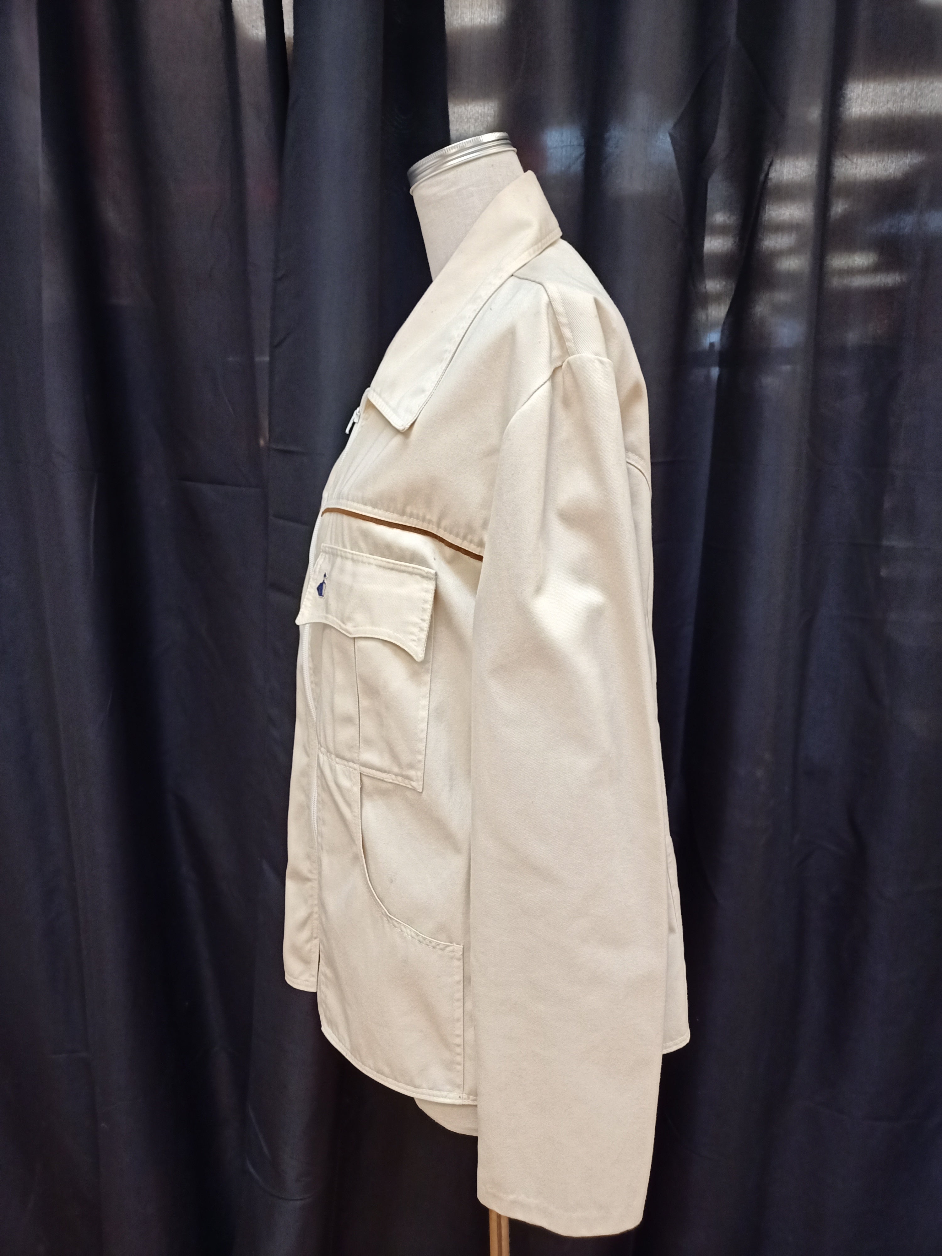 Jacket Cream Bomber Jacket