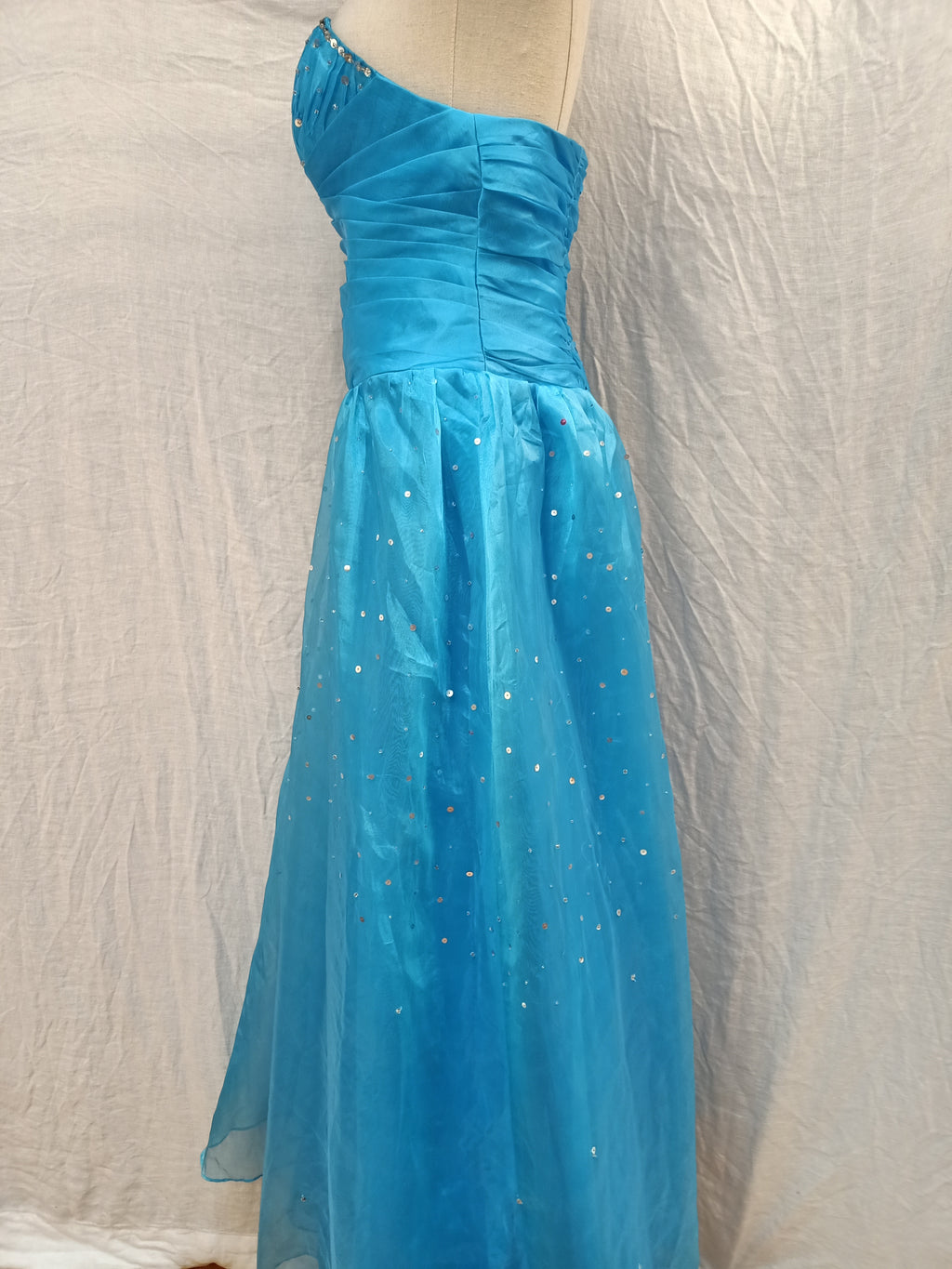 Sky Blue Ball Gown