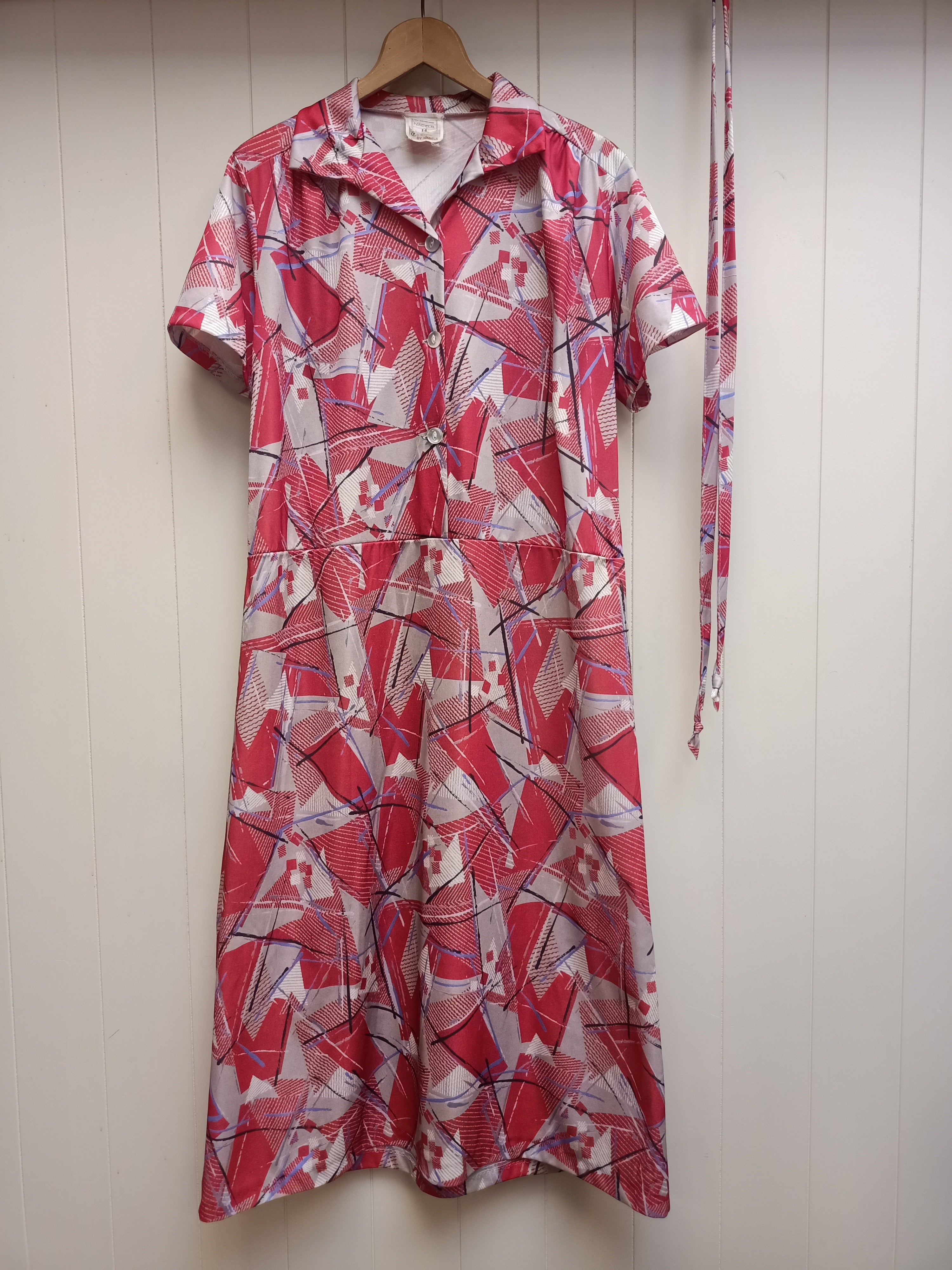 Vintage Nagels Abstract Dress