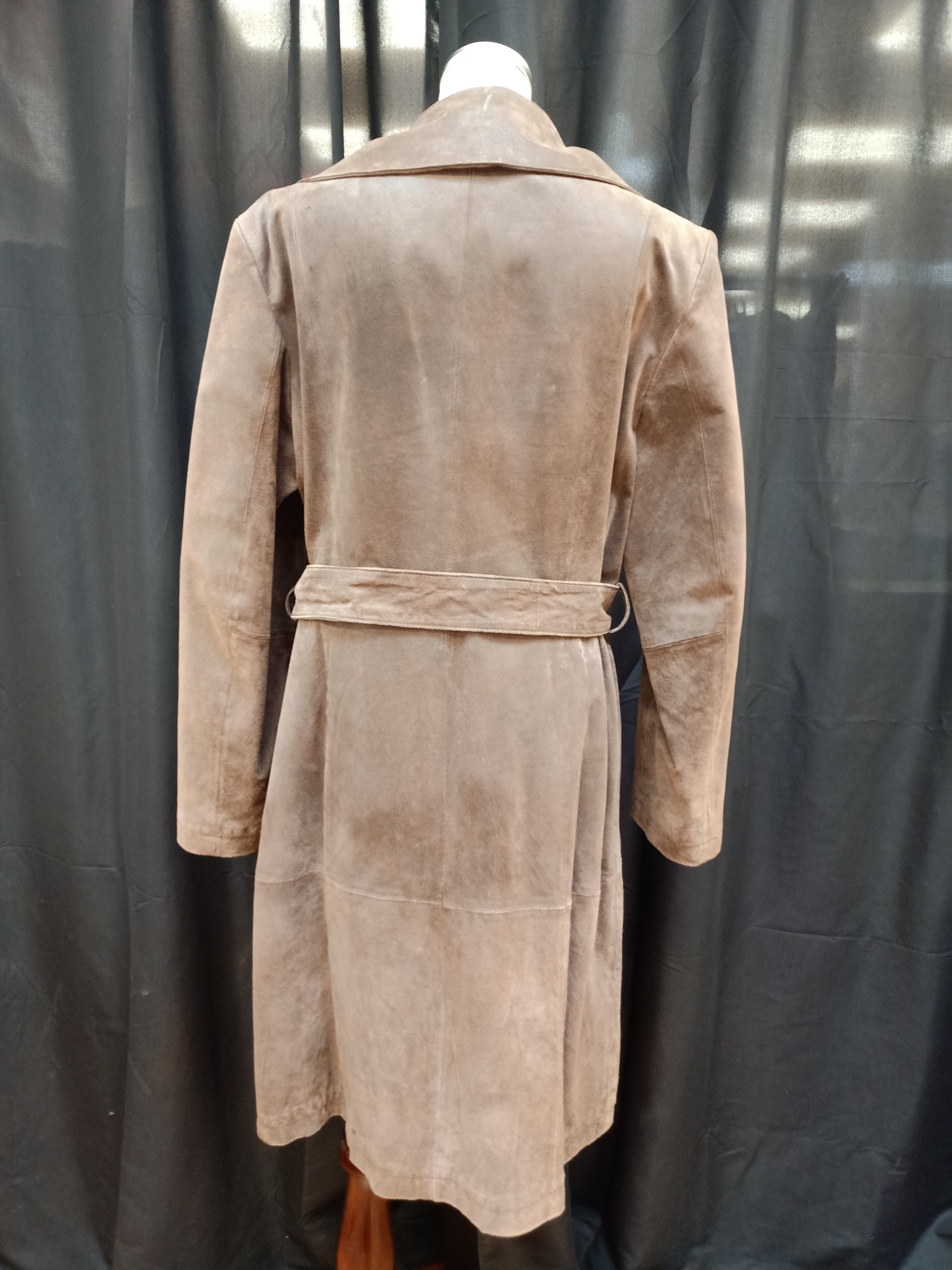 Leather Trench Coat