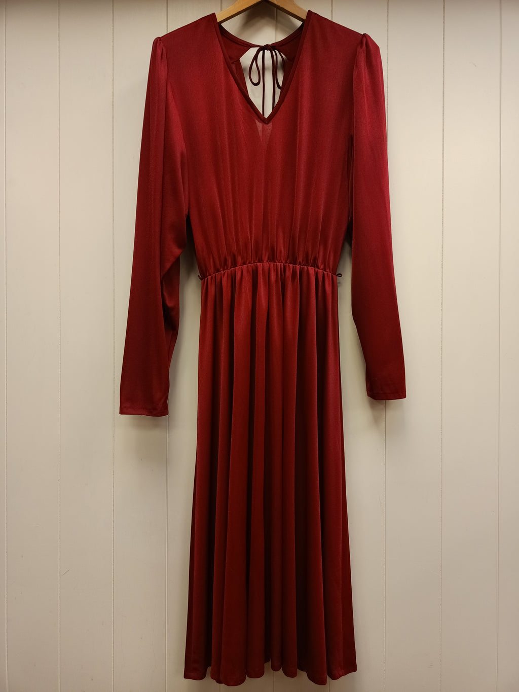 Vintage Surplice Back Dress