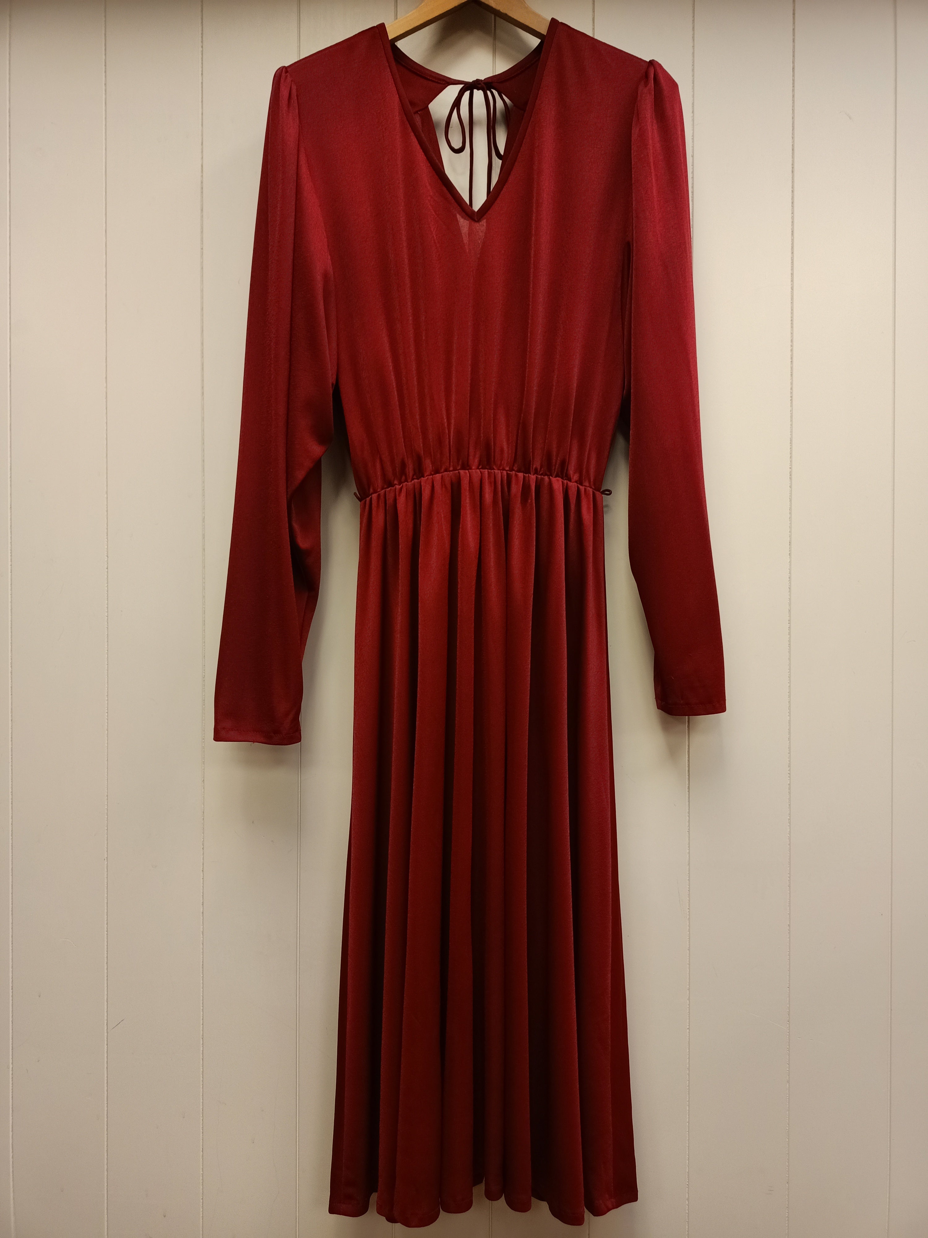 Vintage Surplice Back Dress