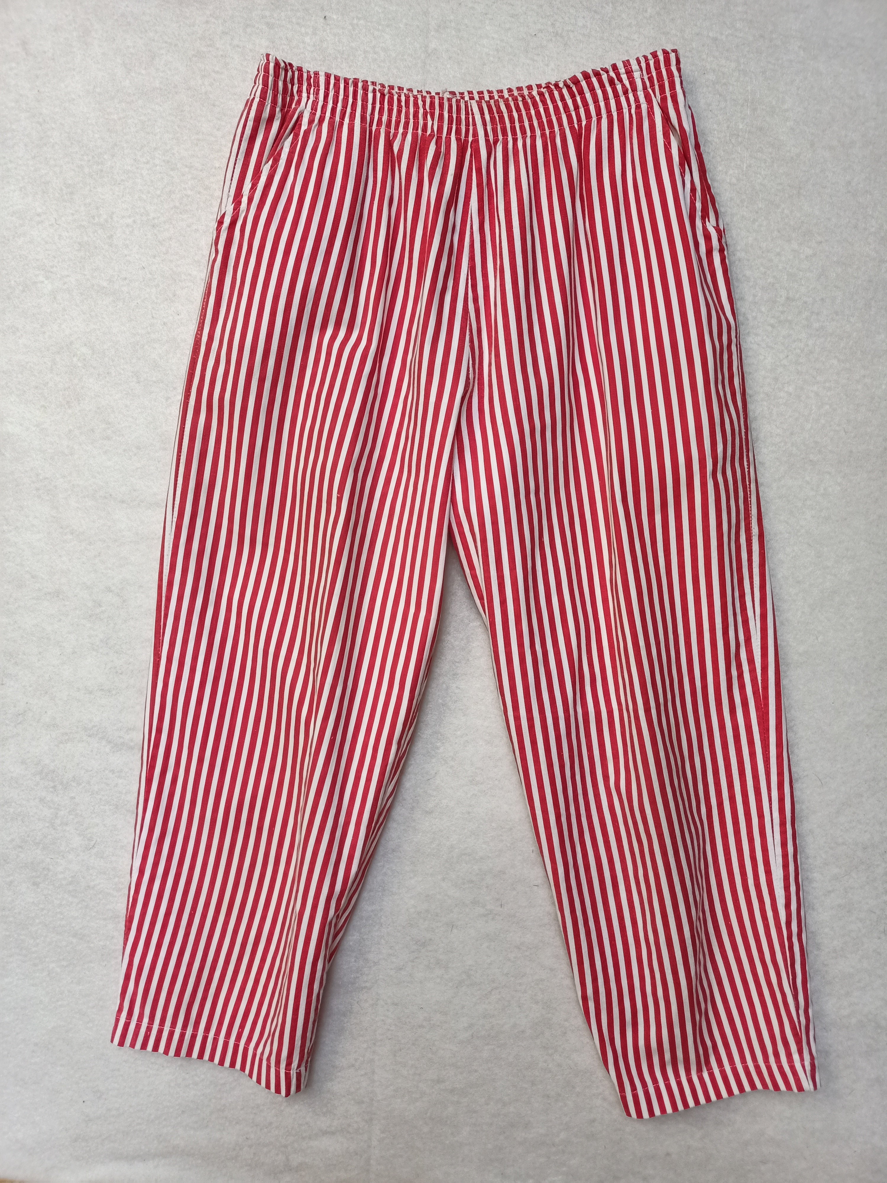 Vintage Candy Striped Capri Pants