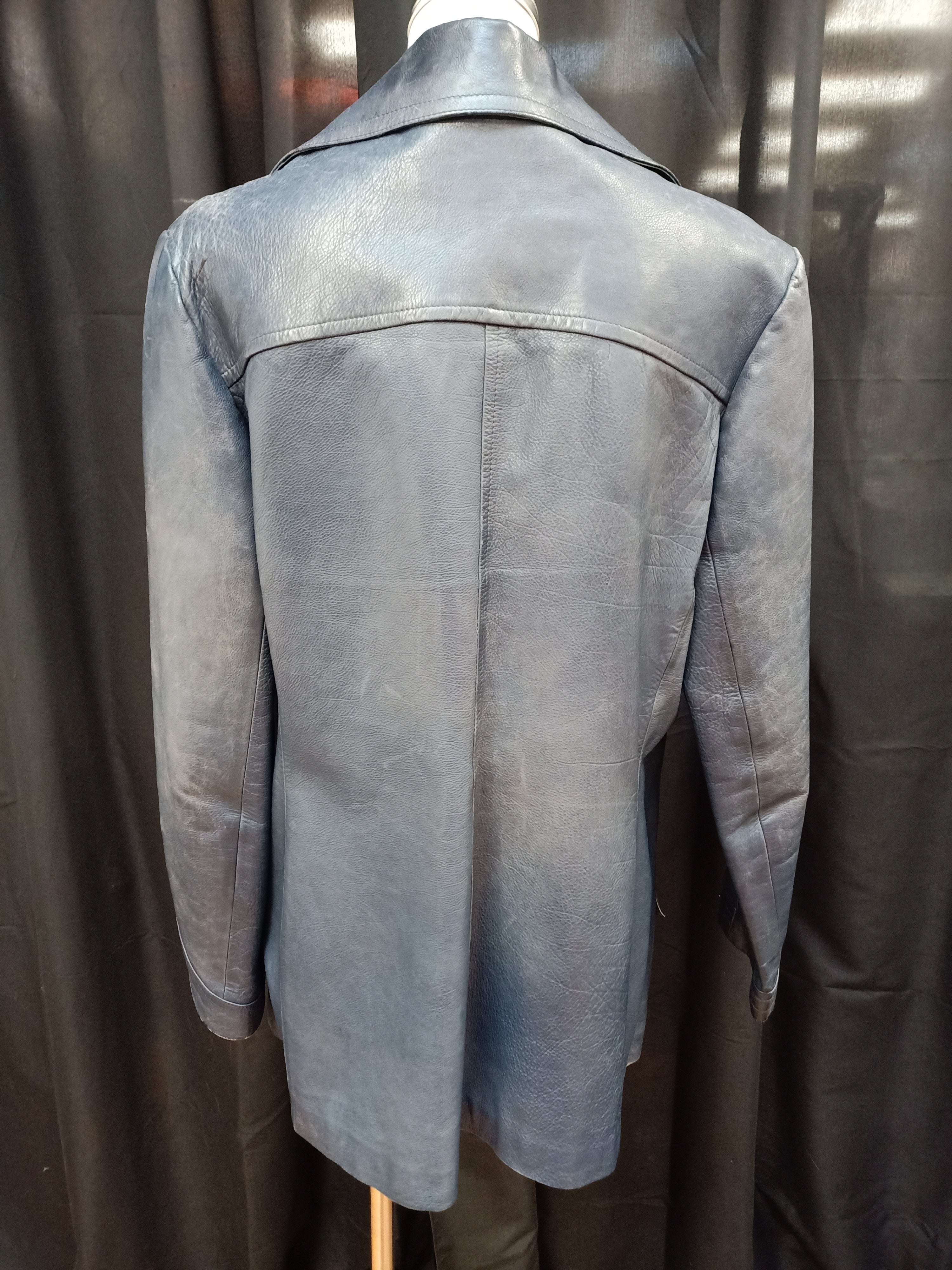 Vintage Leather Blazer