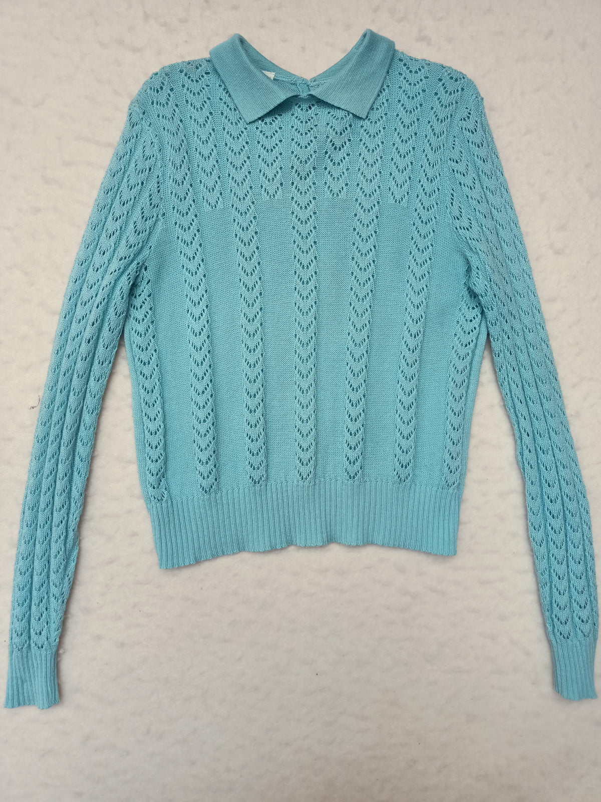 Vintage Royal Wyndham Collection Pointelle Sweater