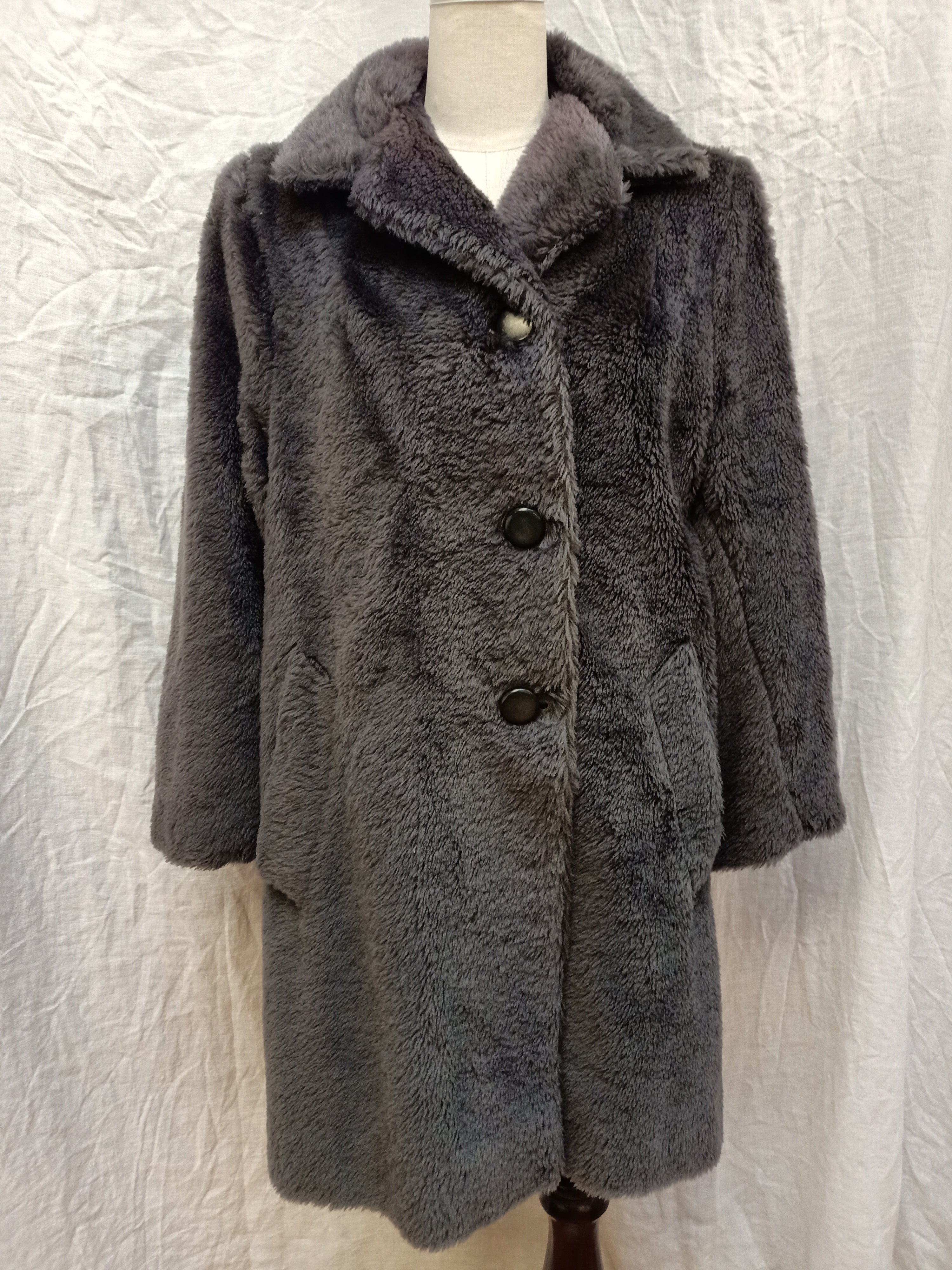 Vintage Faux Fur Coat