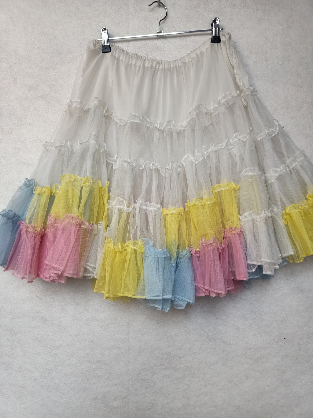 Vintage Pastel Rainbow Petticoat