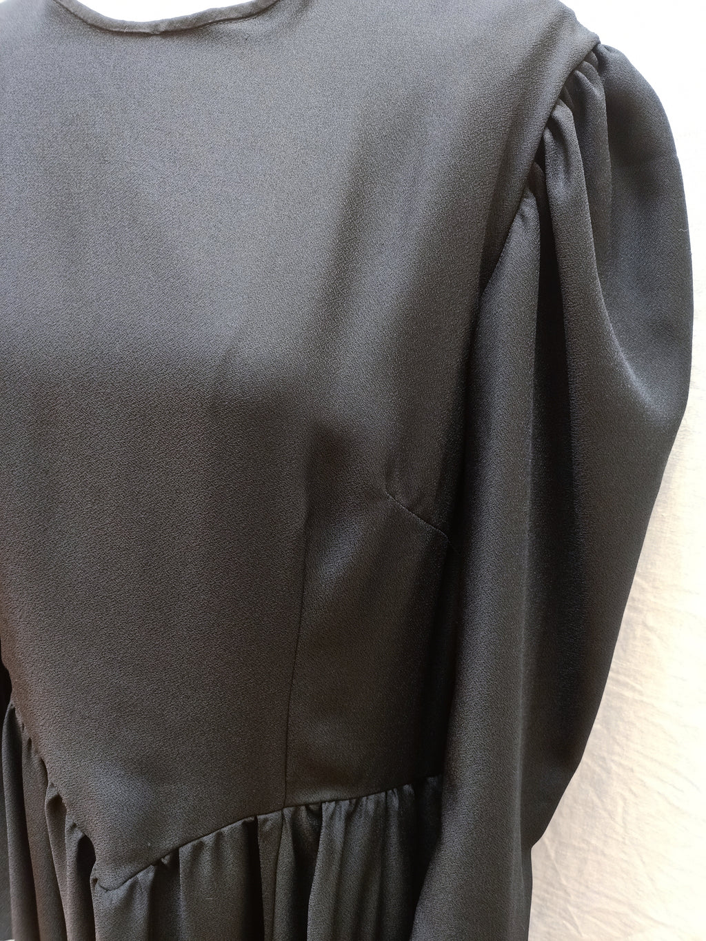 Vintage Black Maxi Dress