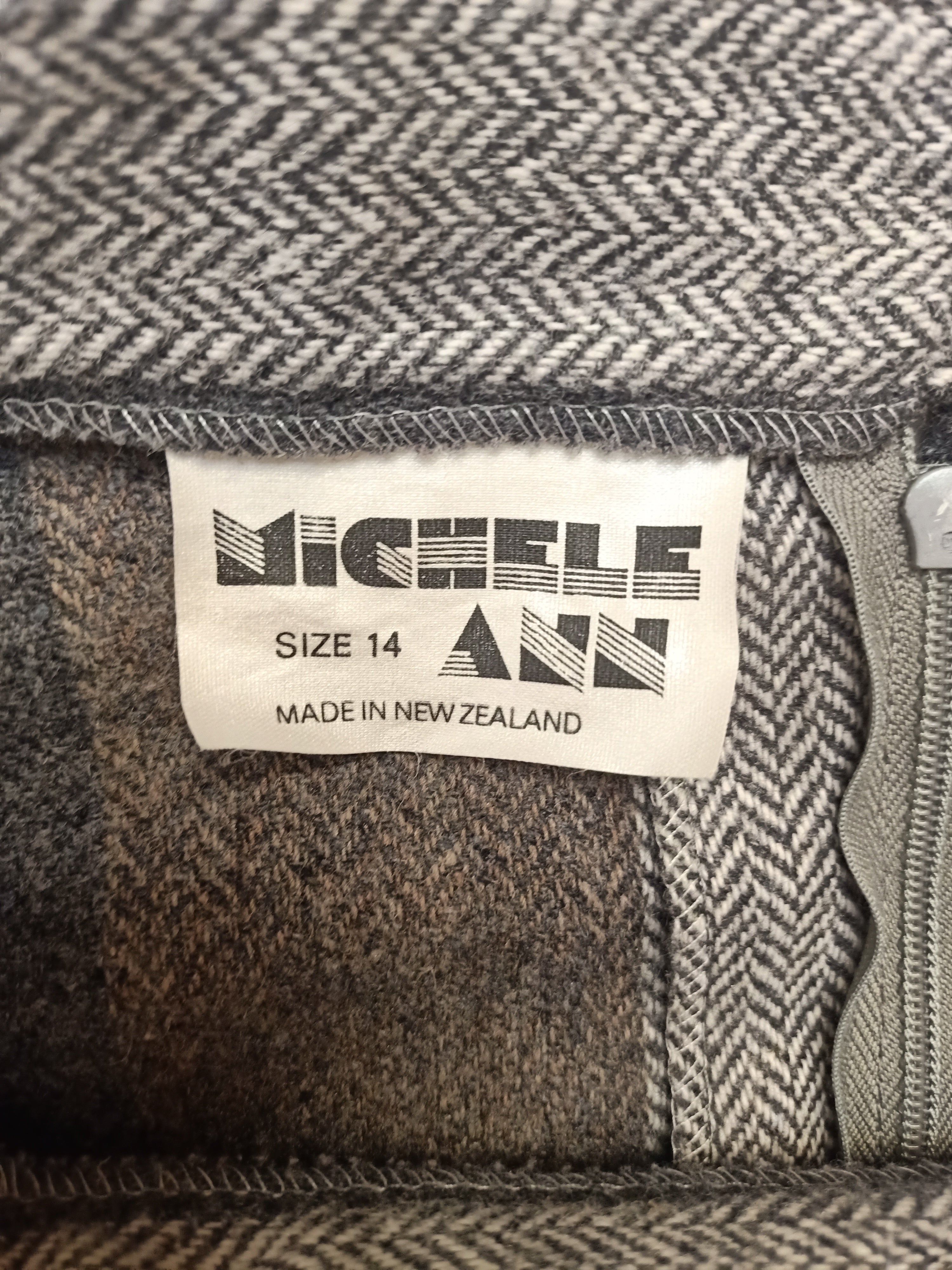 Vintage Michele Ann Grey Skirt