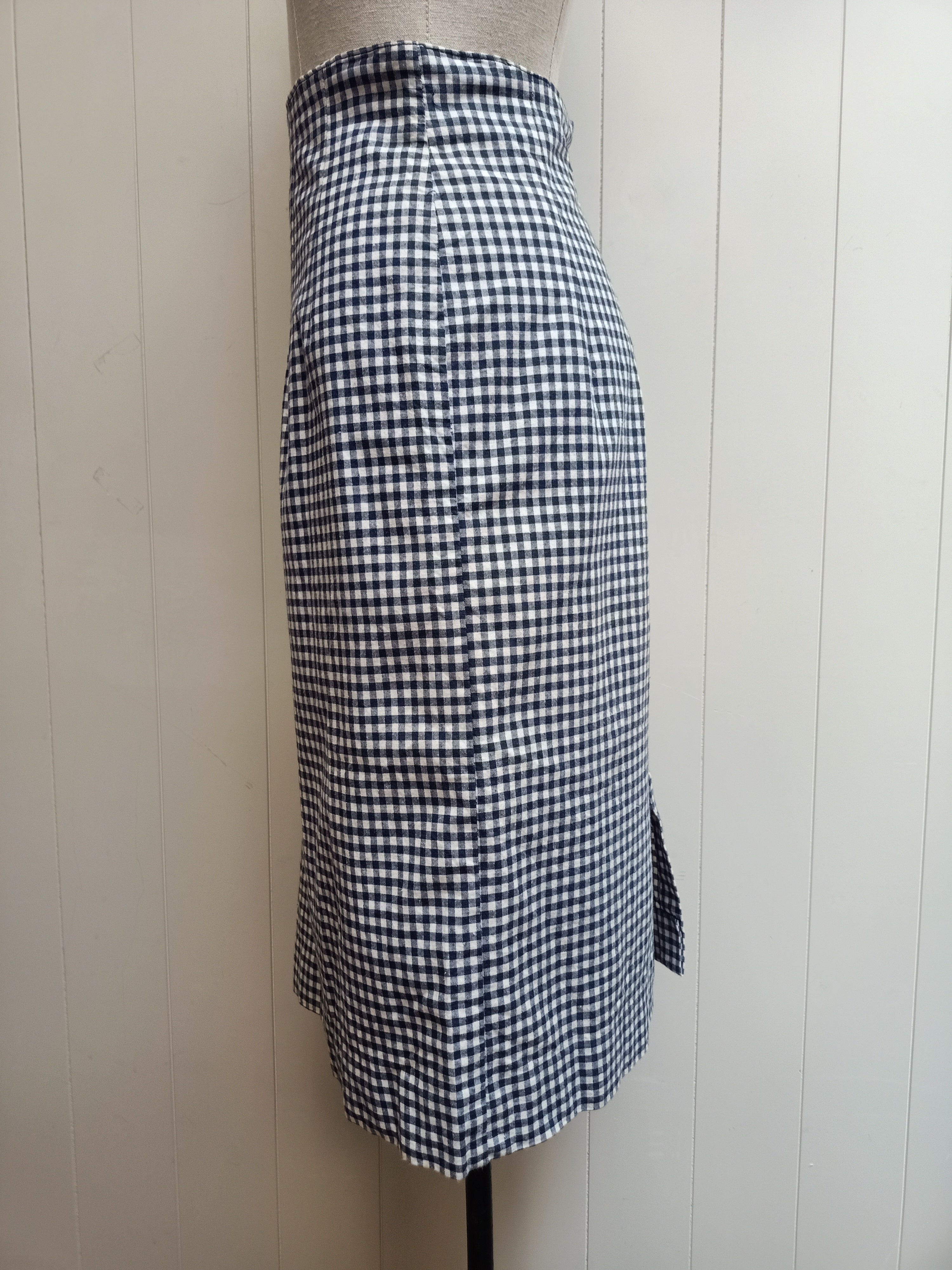 Vintage Gingham Skirt