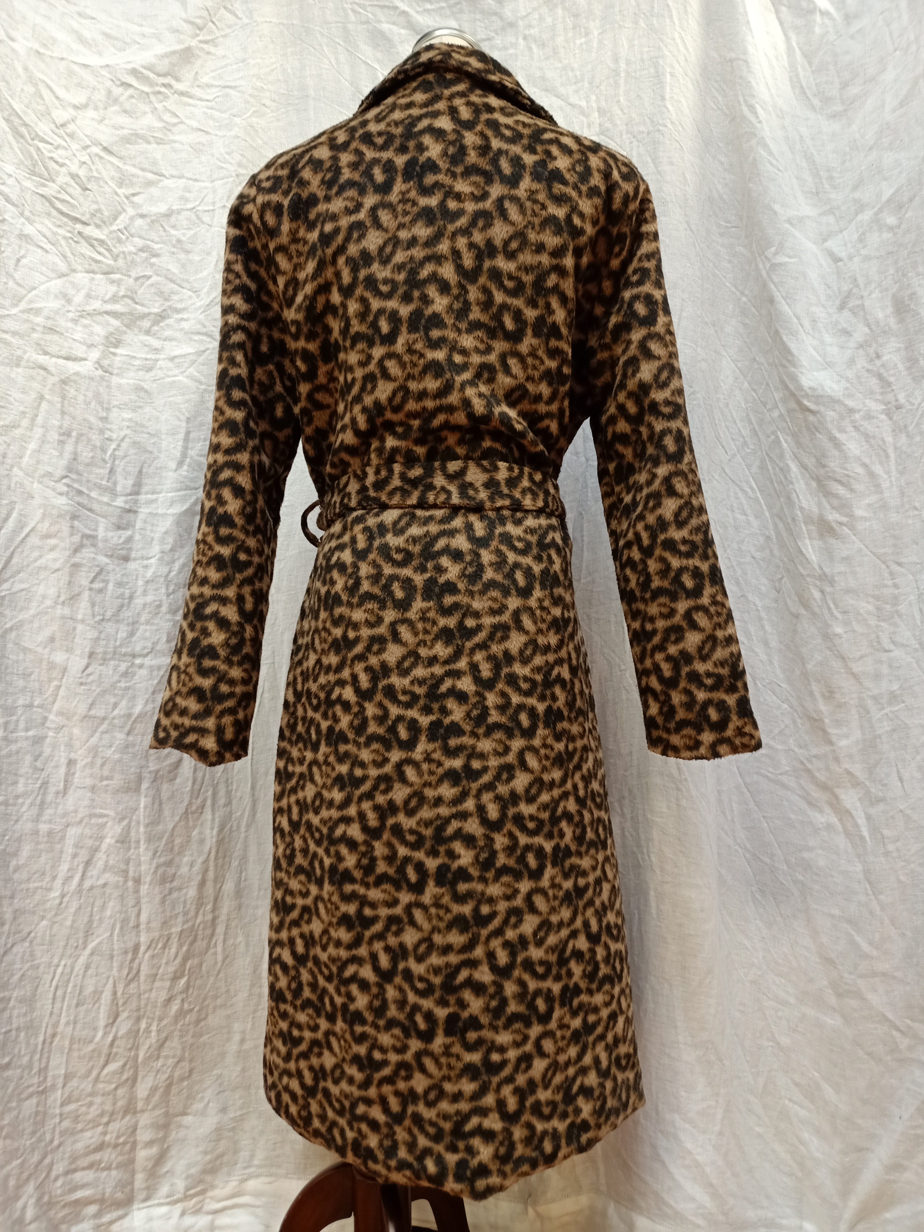 Leopard Print Coat
