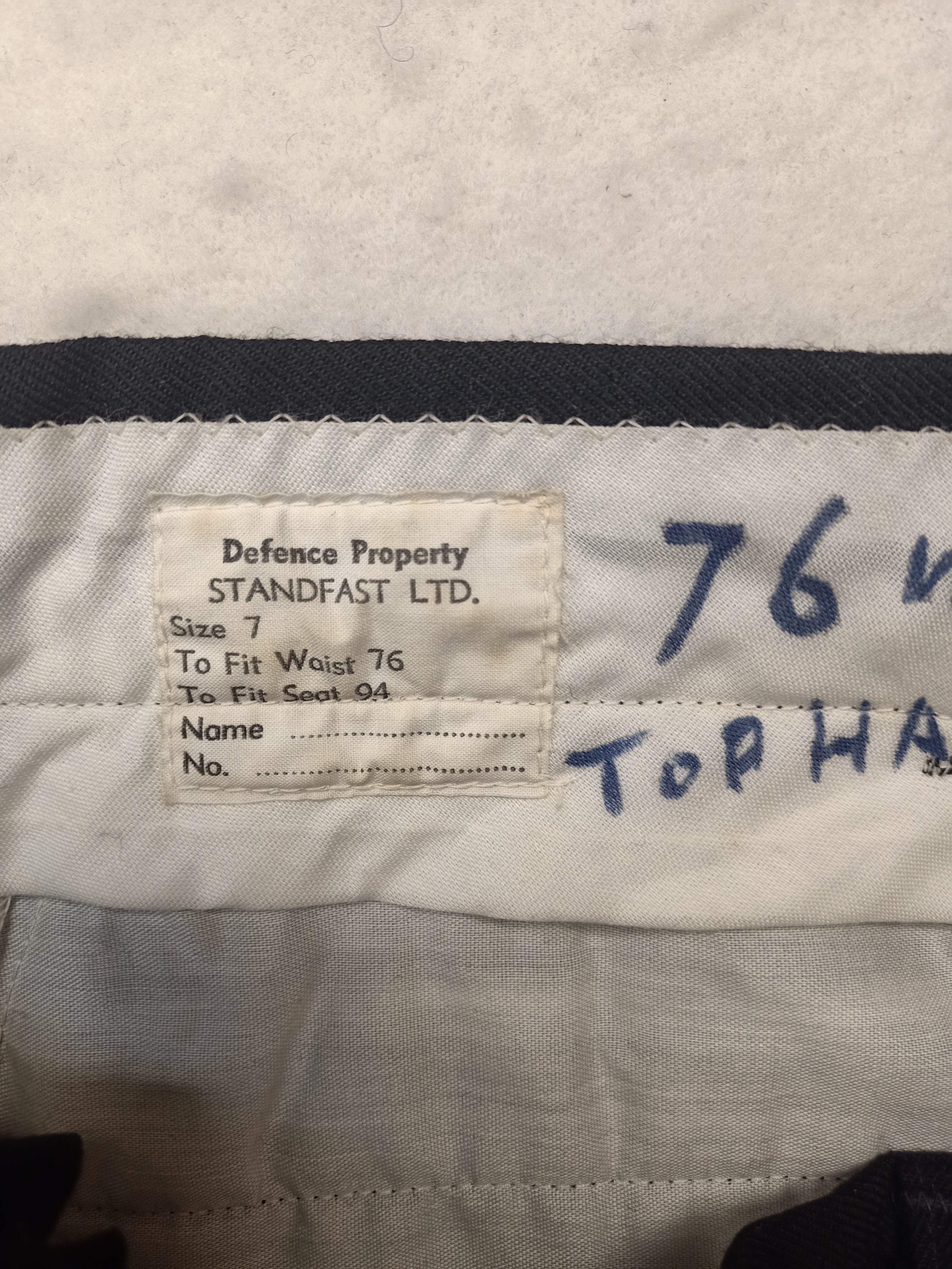Vintage Mens Standfast Ltd. Twill Pants