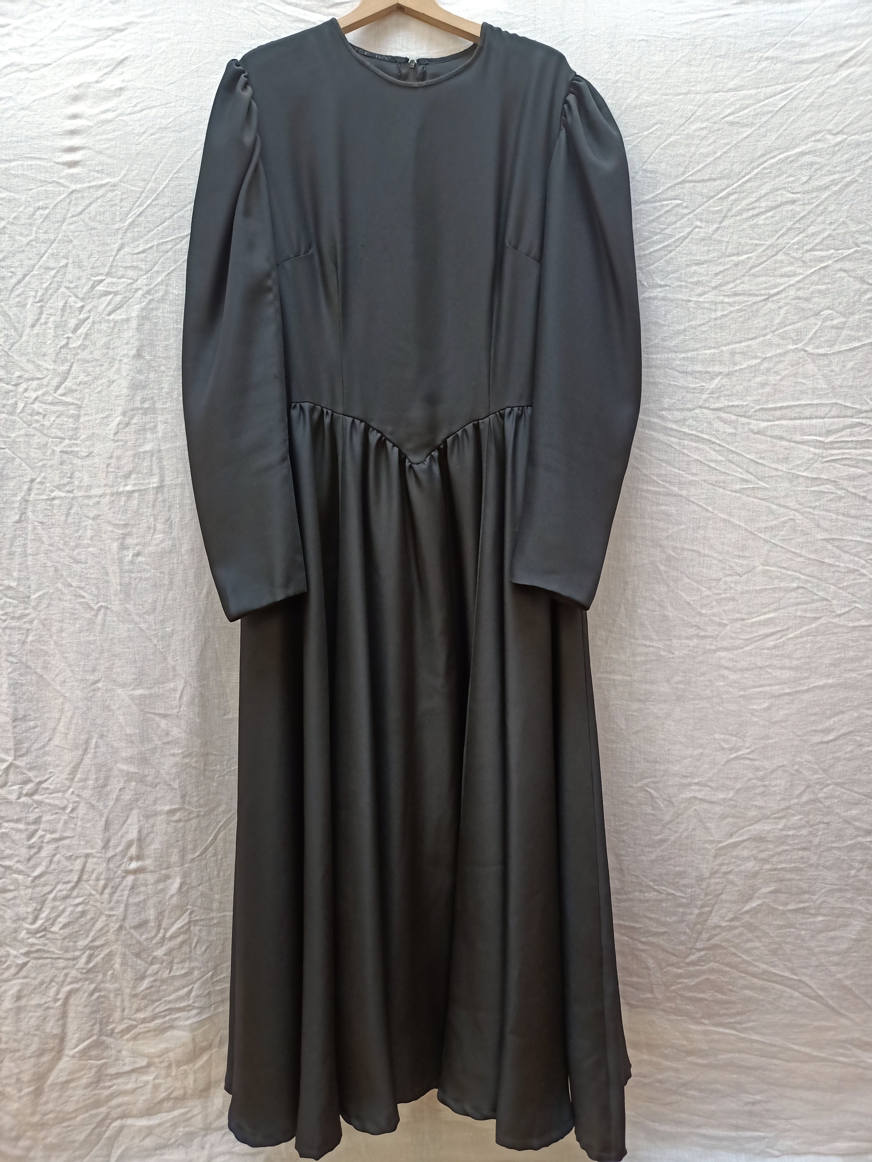 Vintage Black Maxi Dress