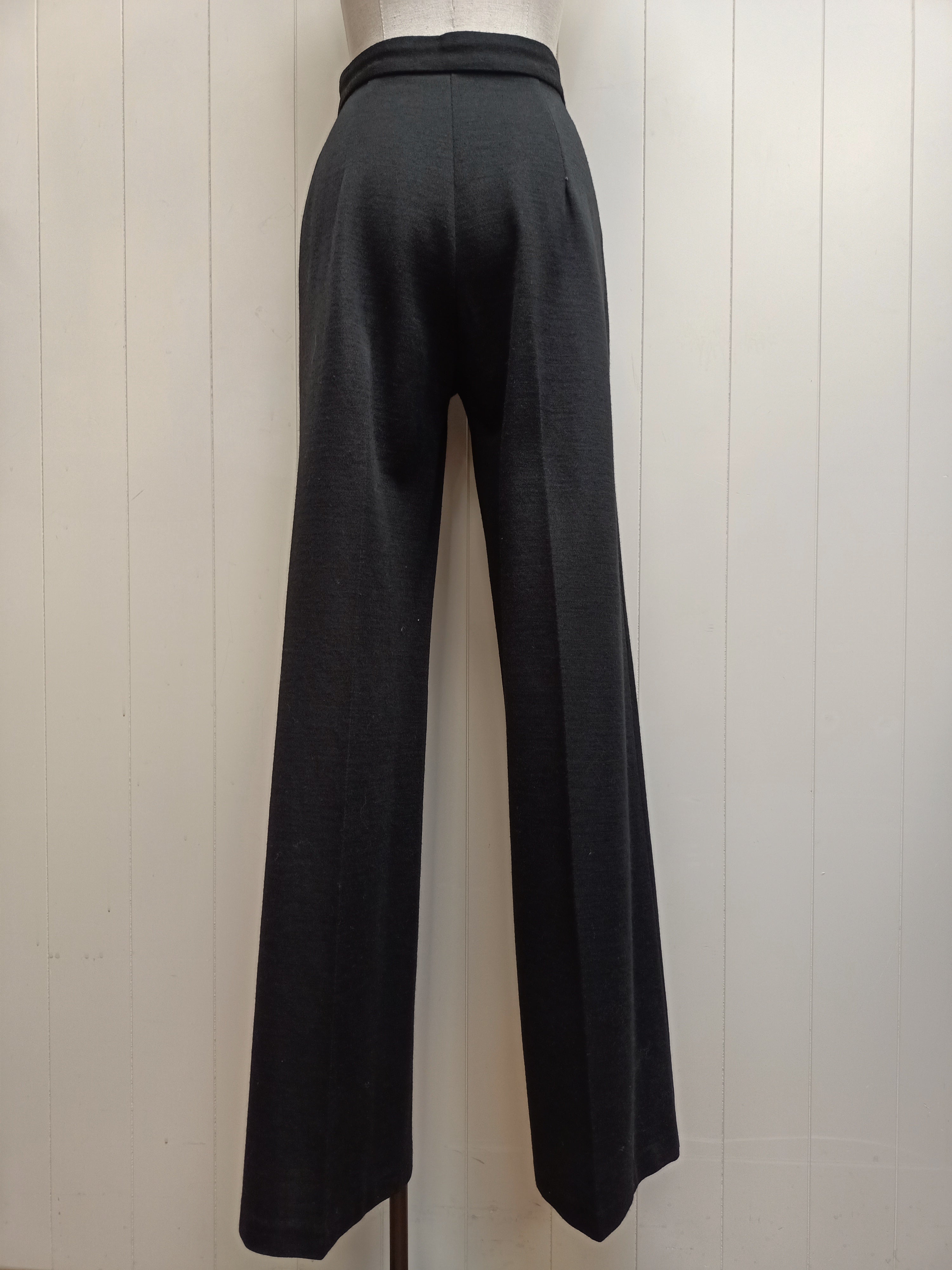 Vintage Frenchelle Plus Black Pants