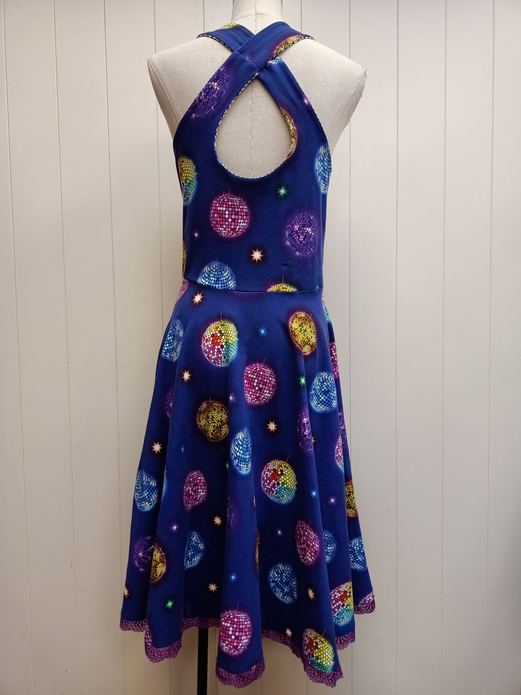 Vibrant Disco Ball Dress