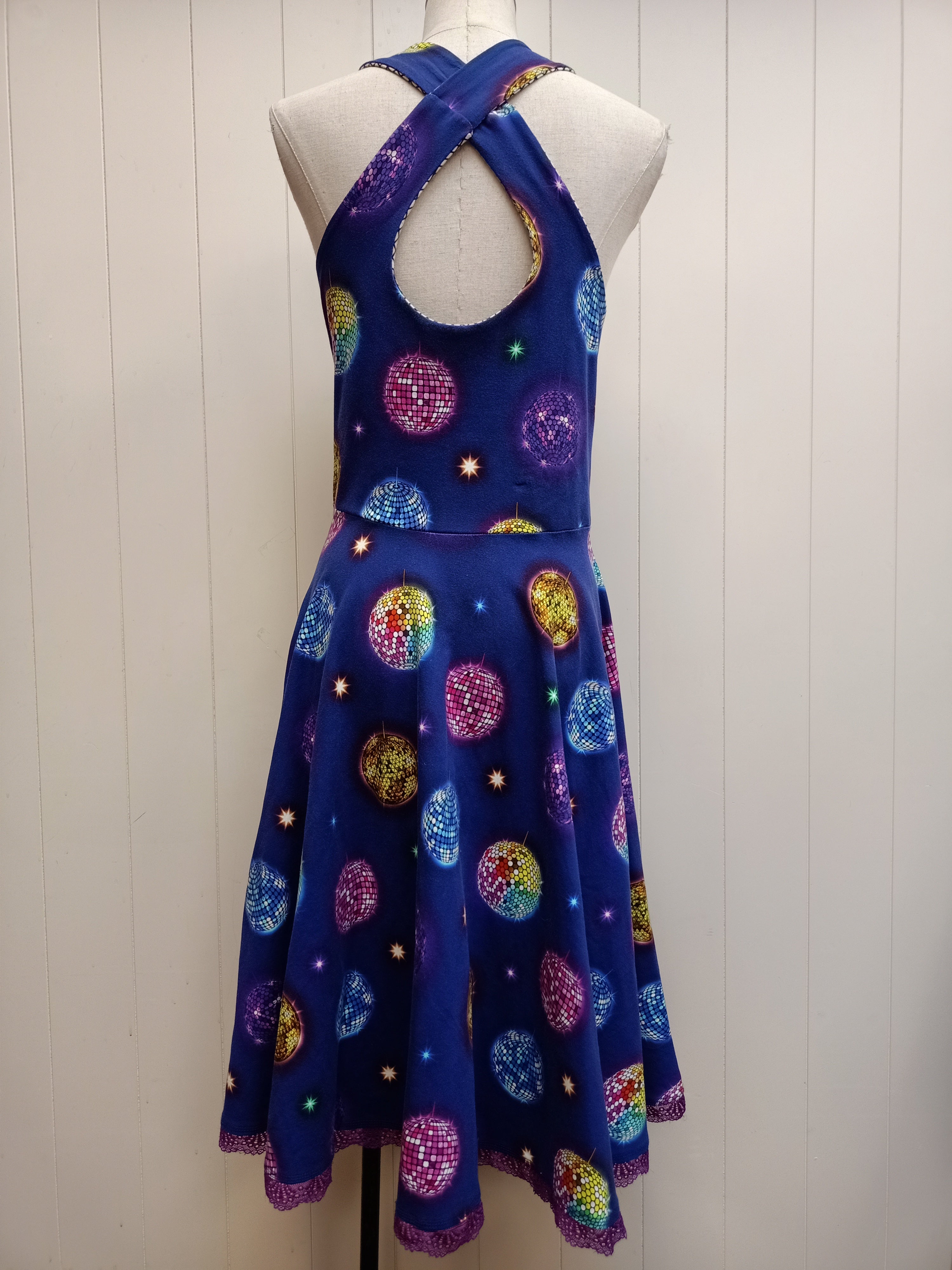 Vibrant Disco Ball Dress