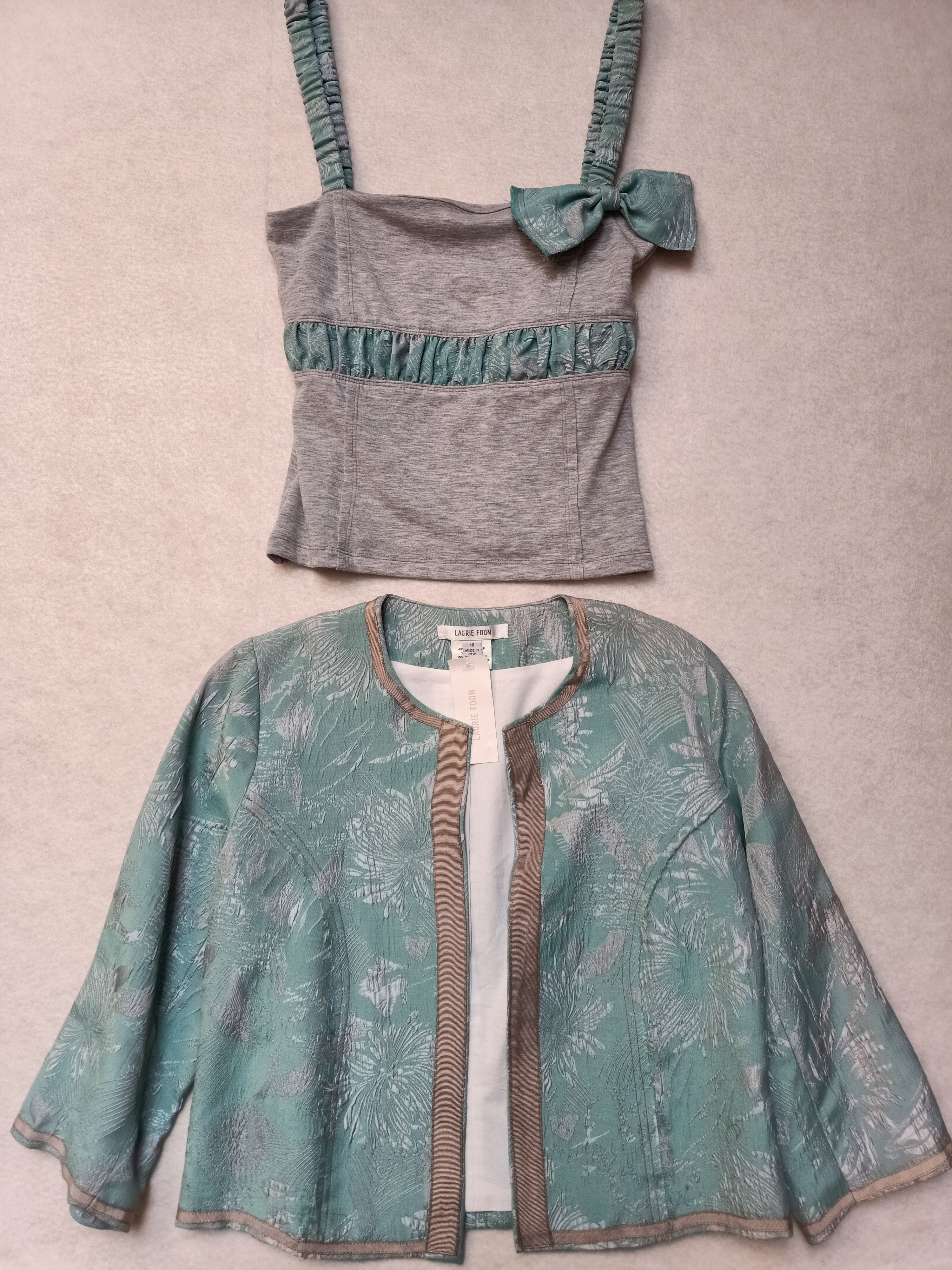 Blouse and Jacket Co-Ord Set