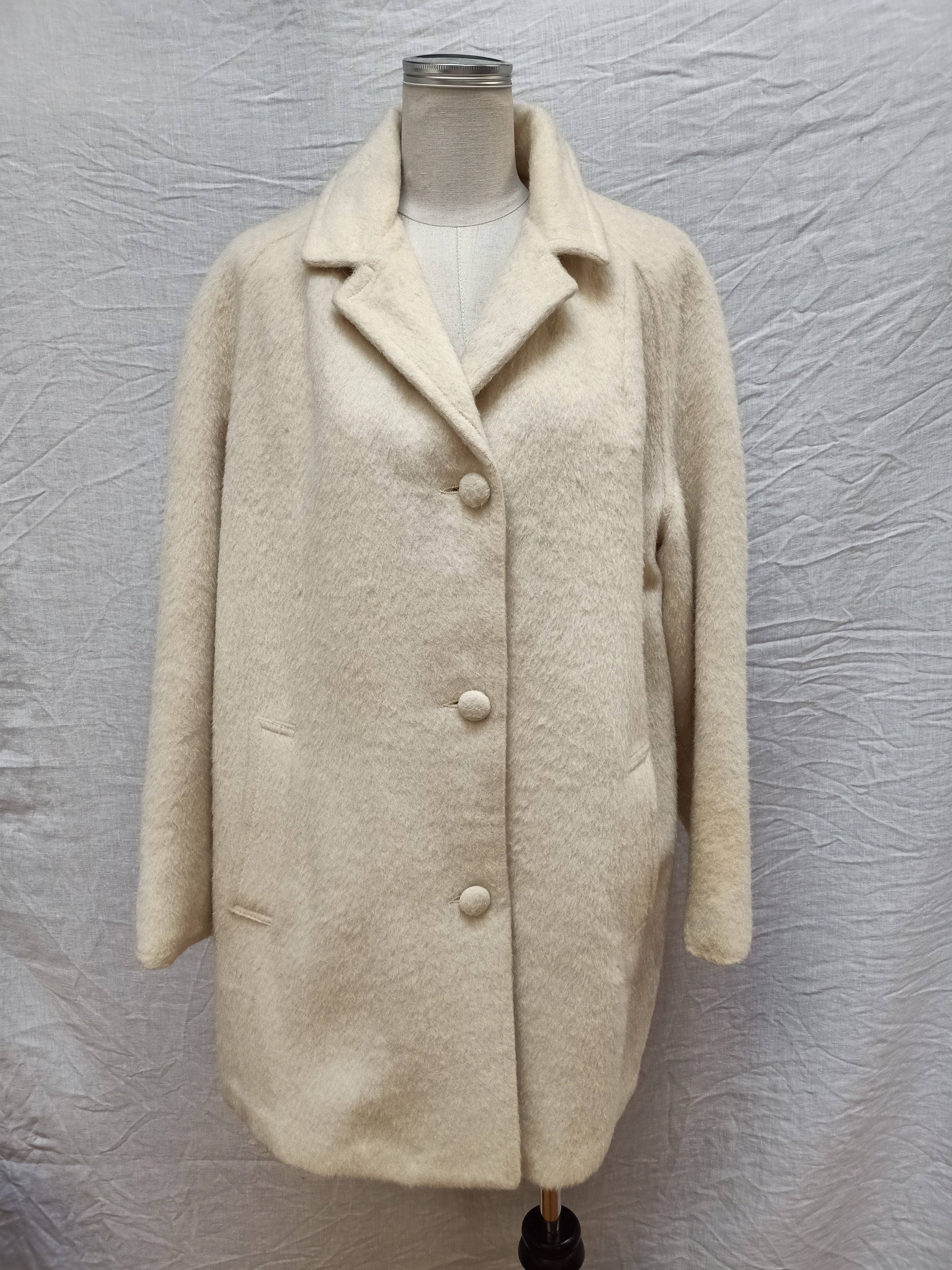 Vintage Wool and Mohair Coat