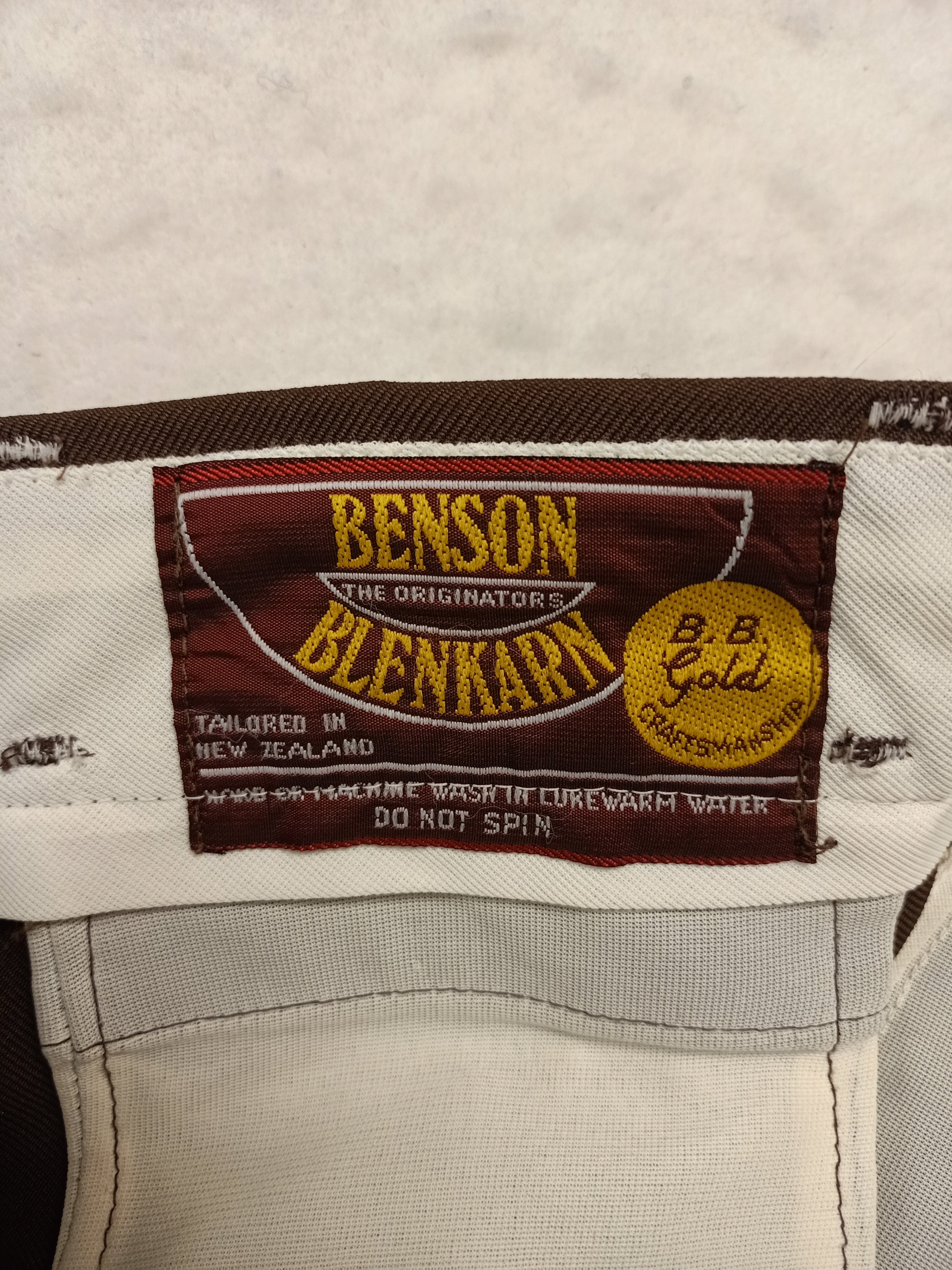 Vintage Mens Benson Blenkarn Pants