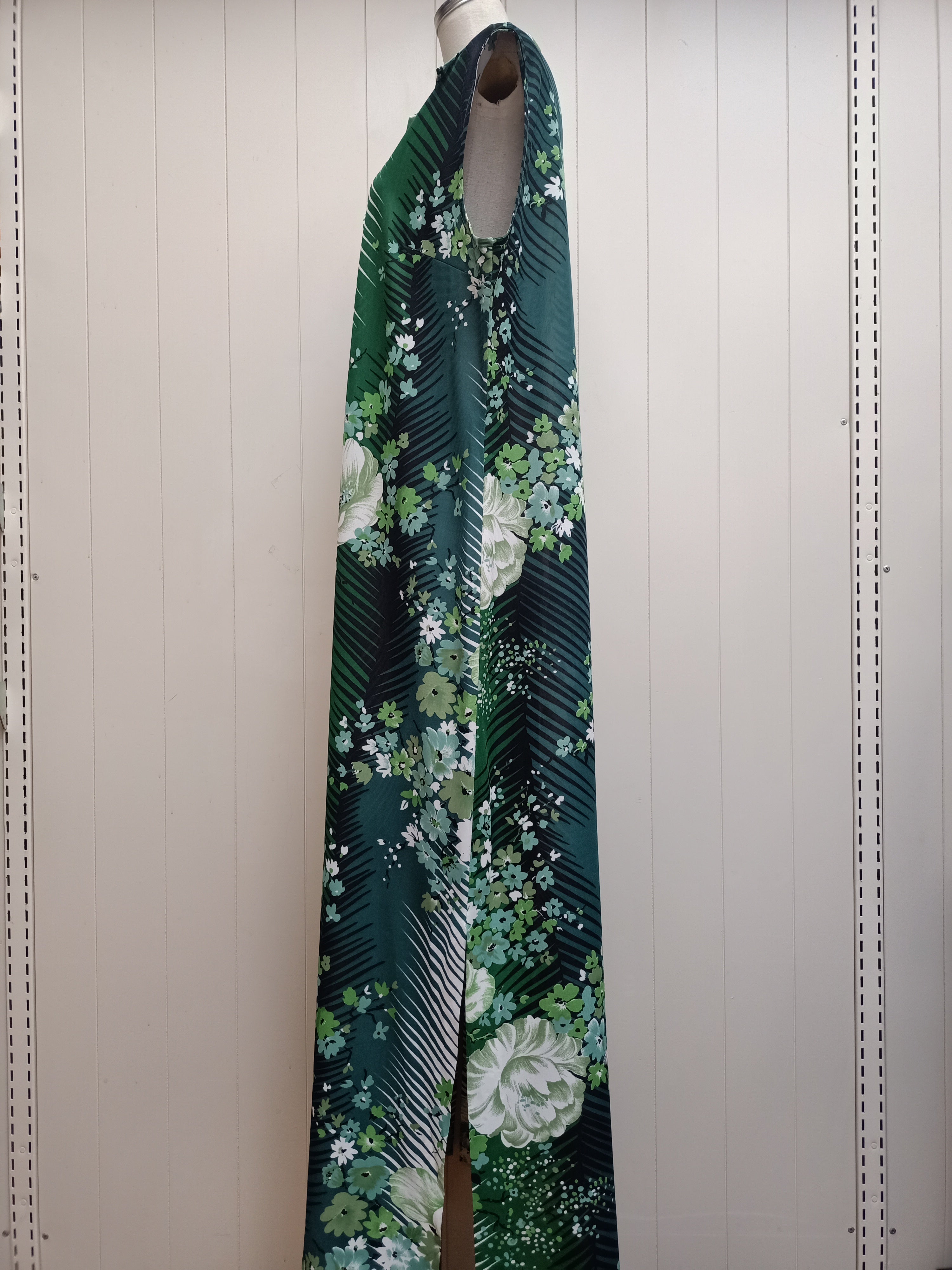 Vintage Osti Fashions Palm Dress
