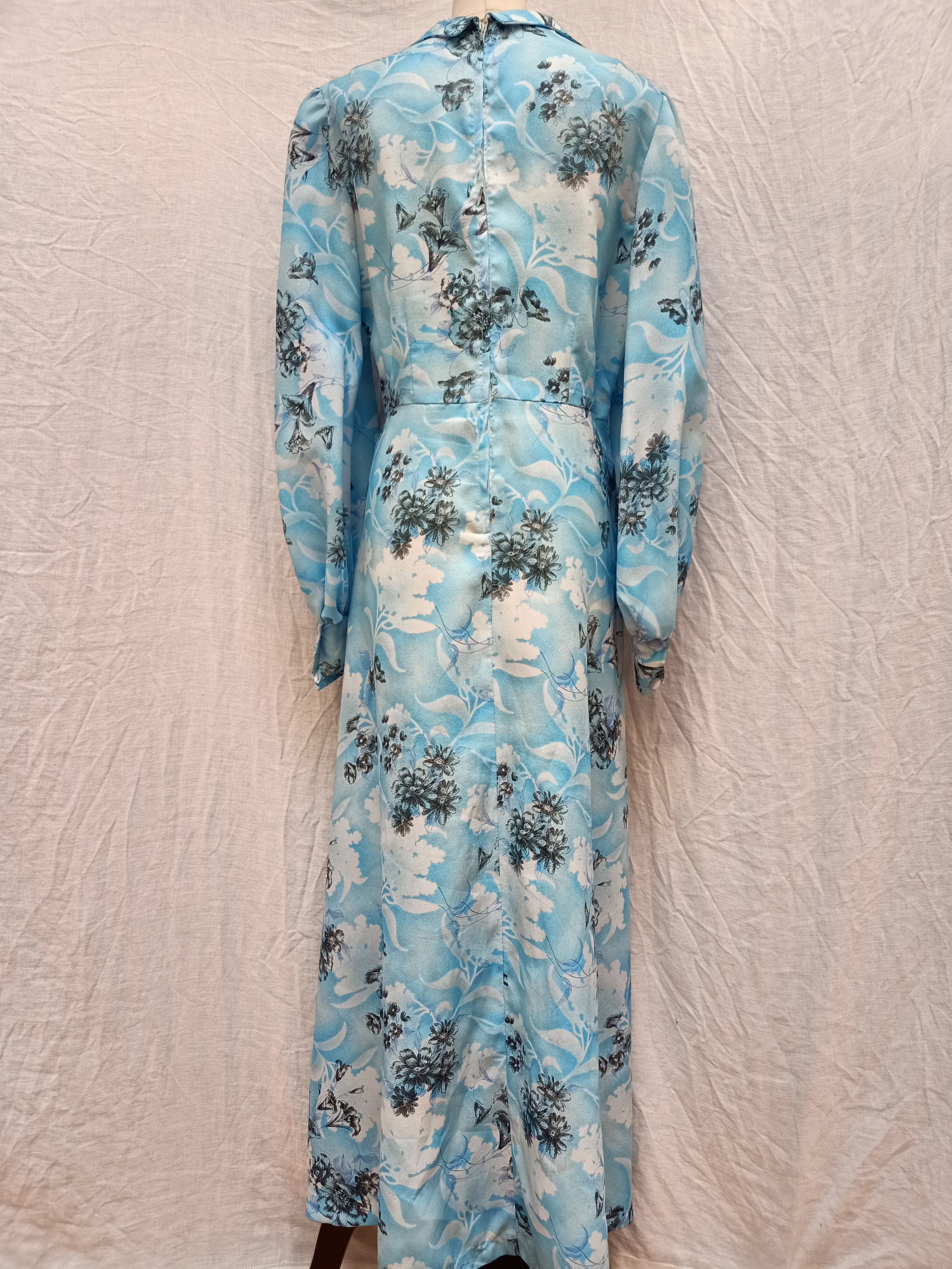 Vintage Floral Maxi Dress