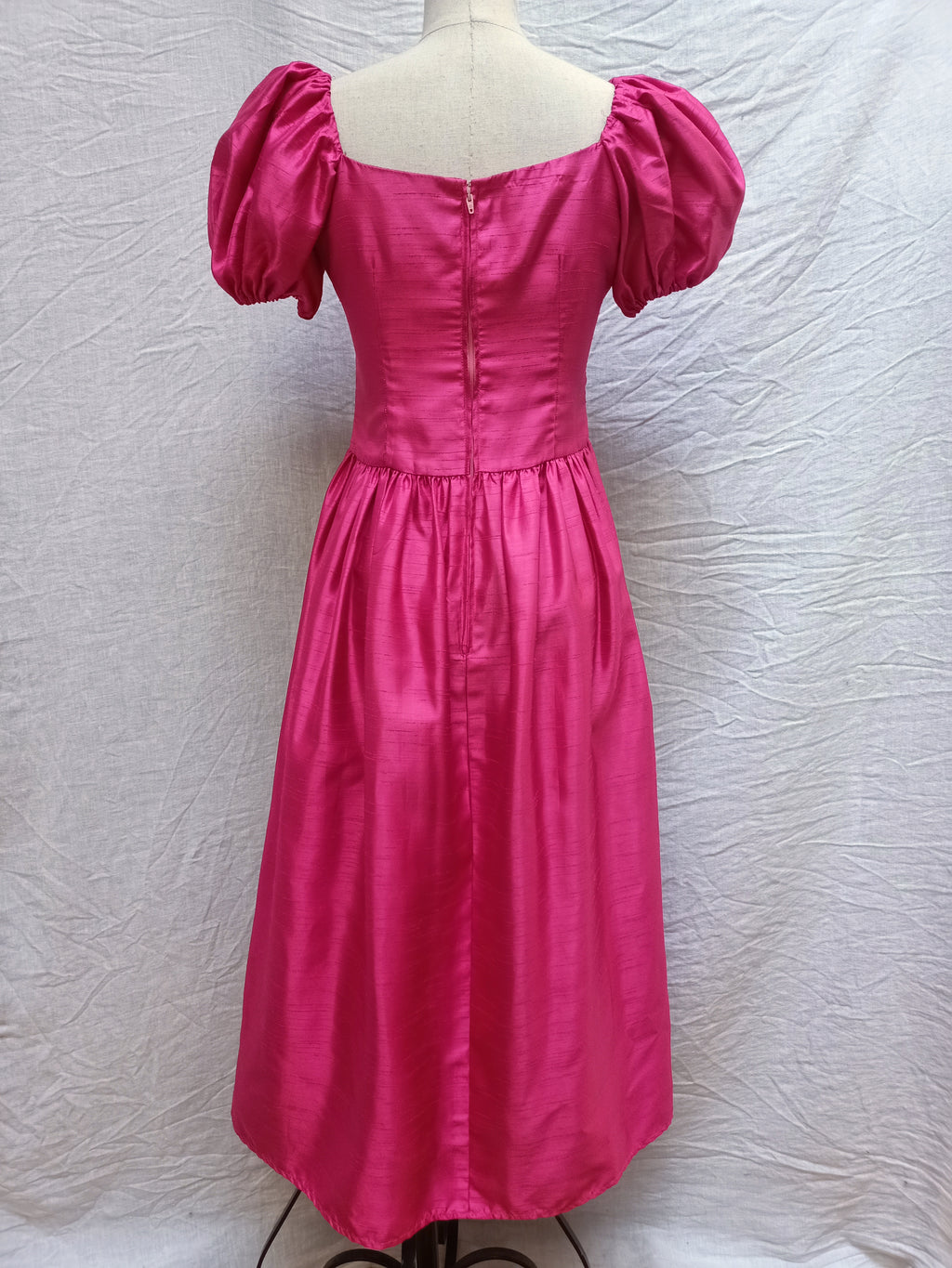 Vintage Pink Puff Dress