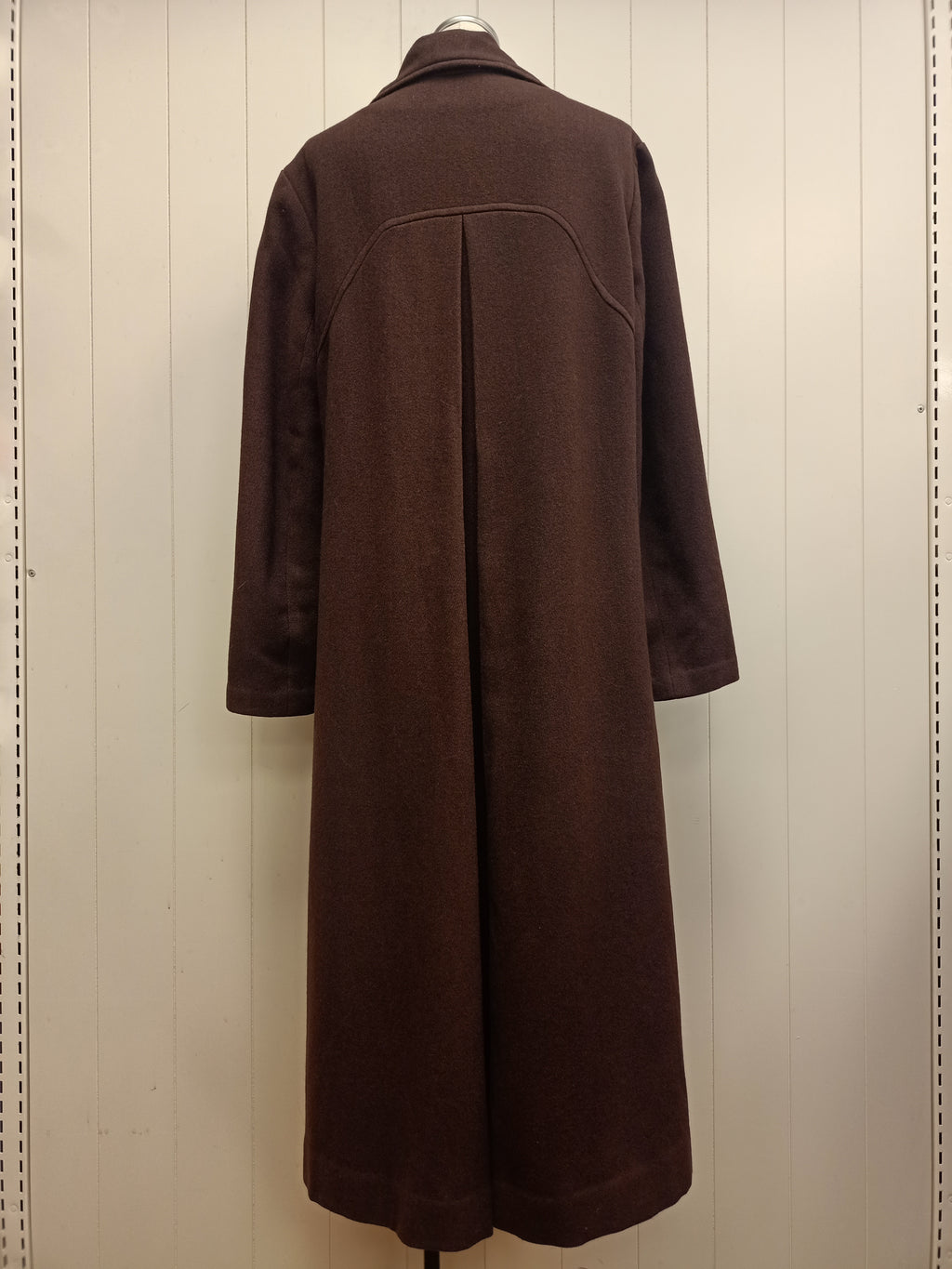 Vintage Brown Jersey Coat