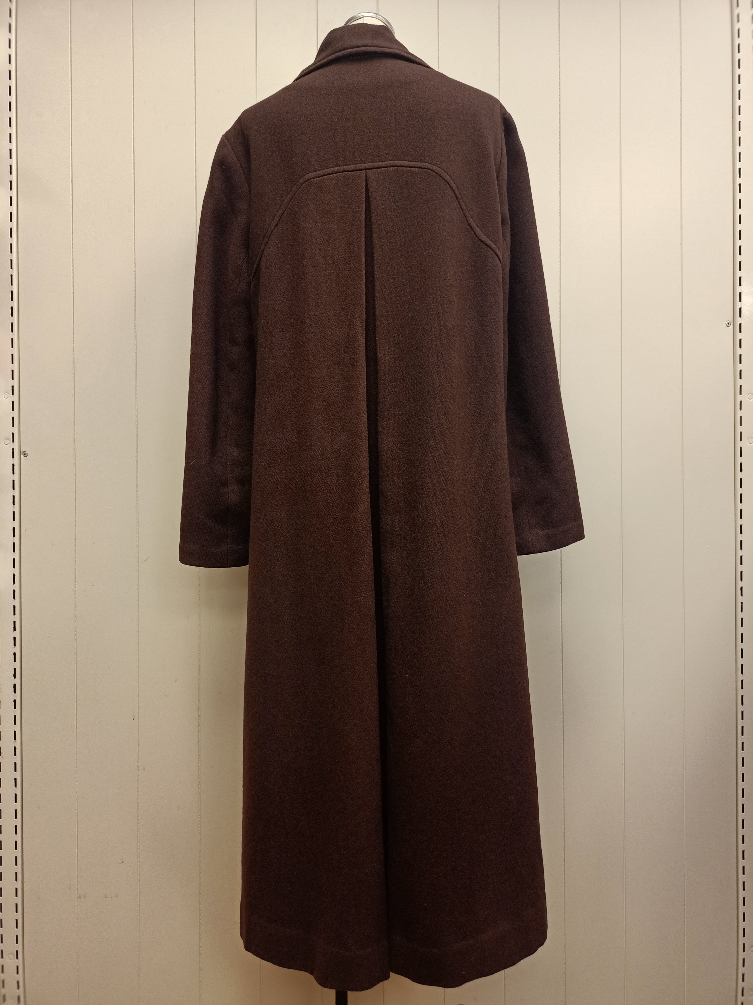 Vintage Brown Jersey Coat