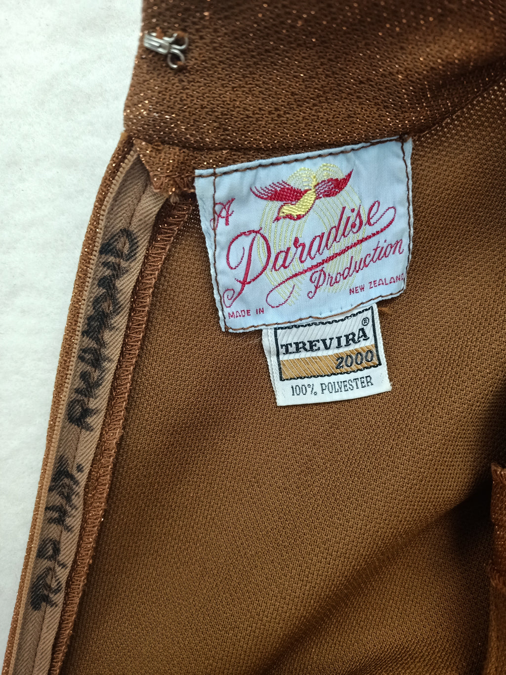 Vintage A Paradise Production Maxi Dress