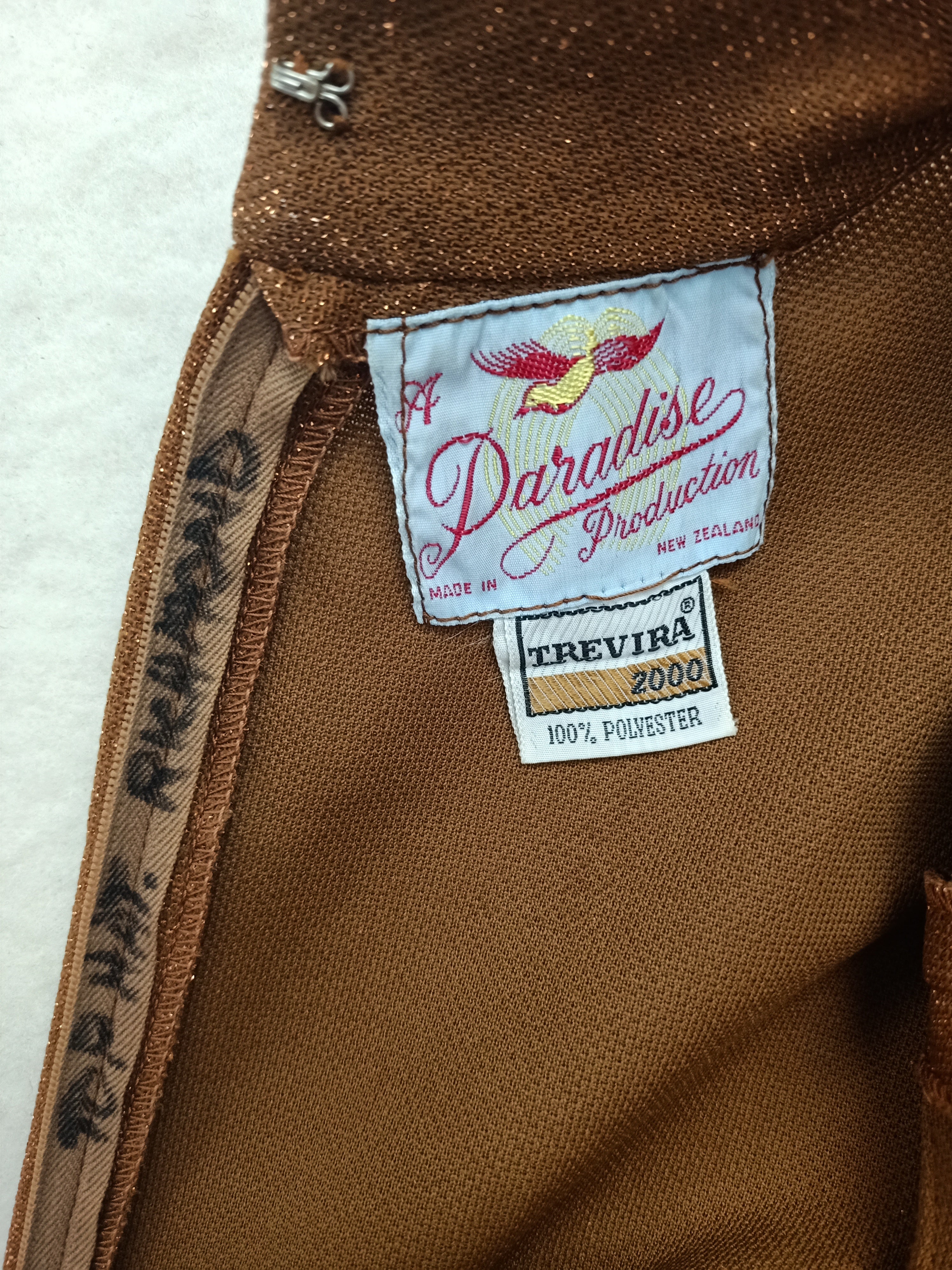 Vintage A Paradise Production Maxi Dress