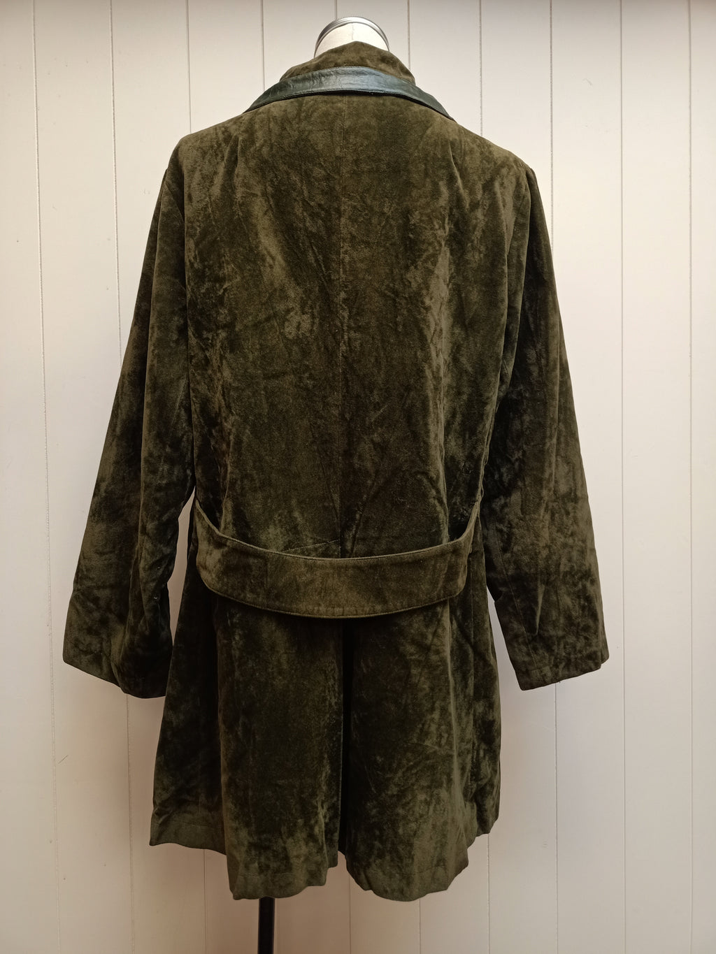 Vintage Clive Green Faux Suede Jacket